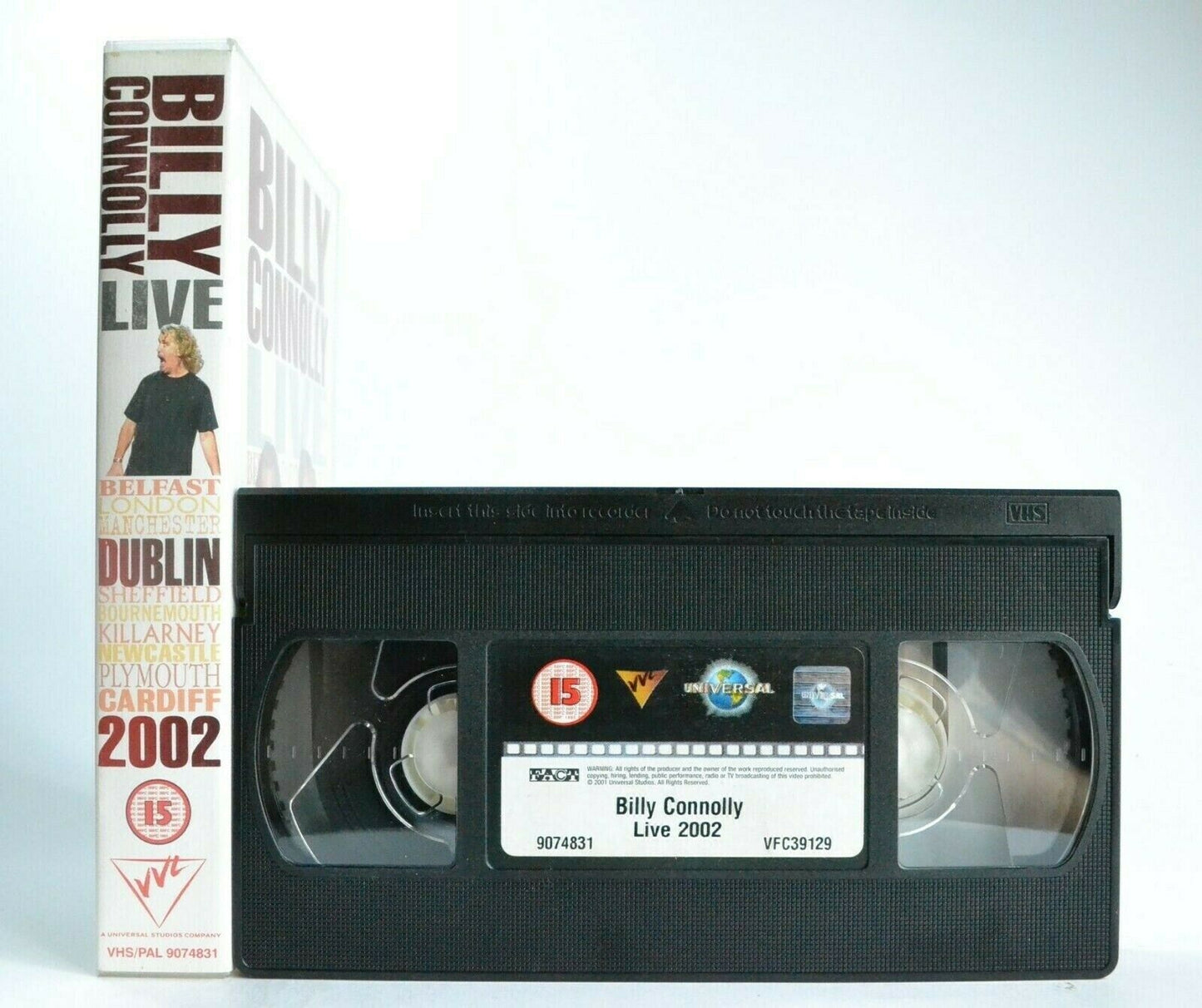 Billy Connolly: Dublin 2002 - Stand-Up - Comedy - Live Performance - Pal VHS-