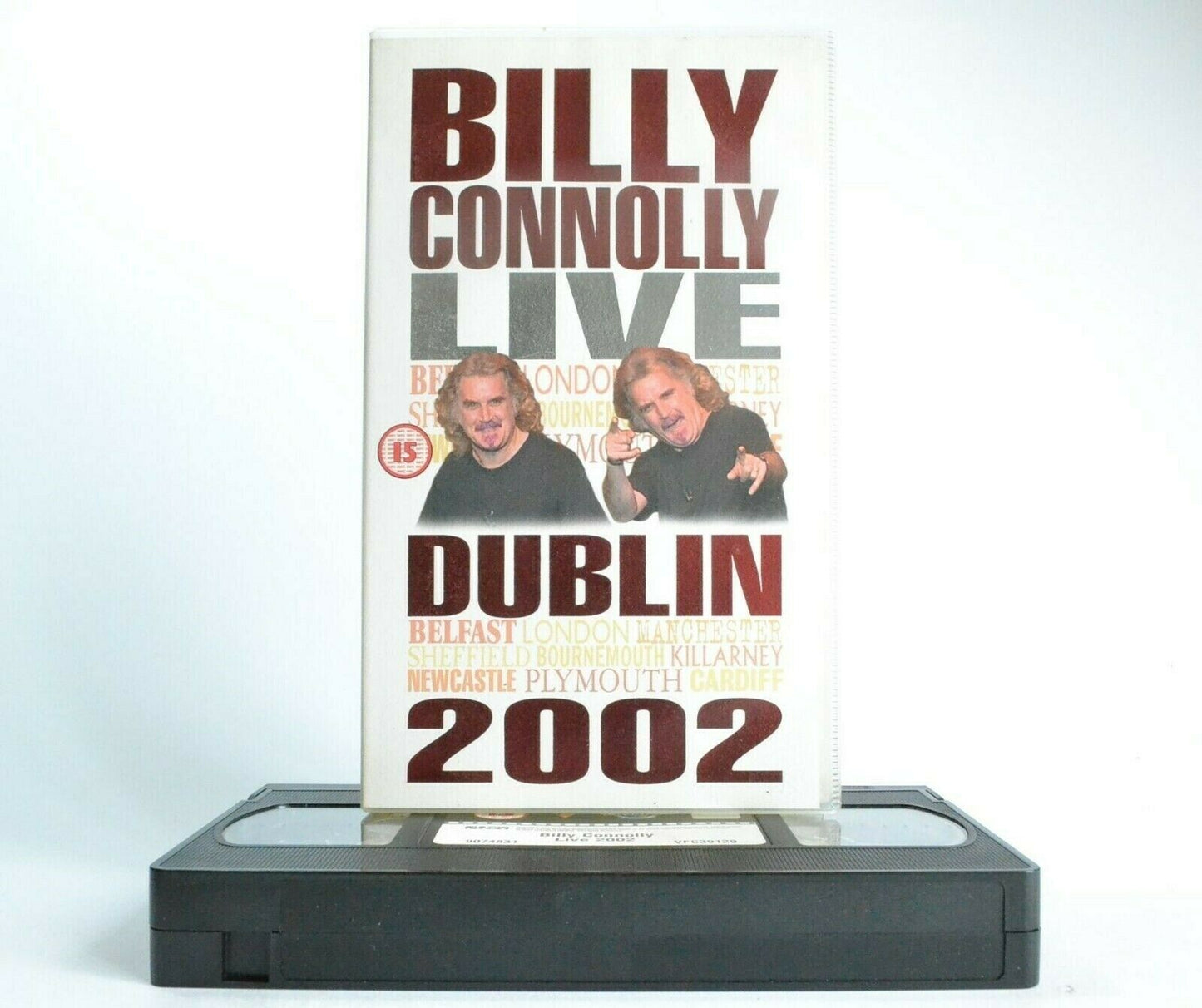 Billy Connolly: Dublin 2002 - Stand-Up - Comedy - Live Performance - Pal VHS-