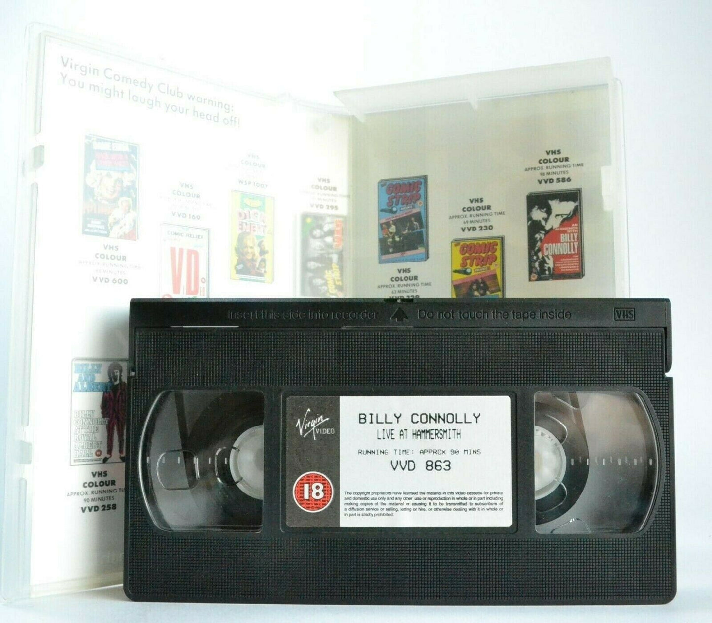 Billy Connolly: Live - (1991) Odeon Hammersmith/London - Stand-Up - Comedy - VHS-