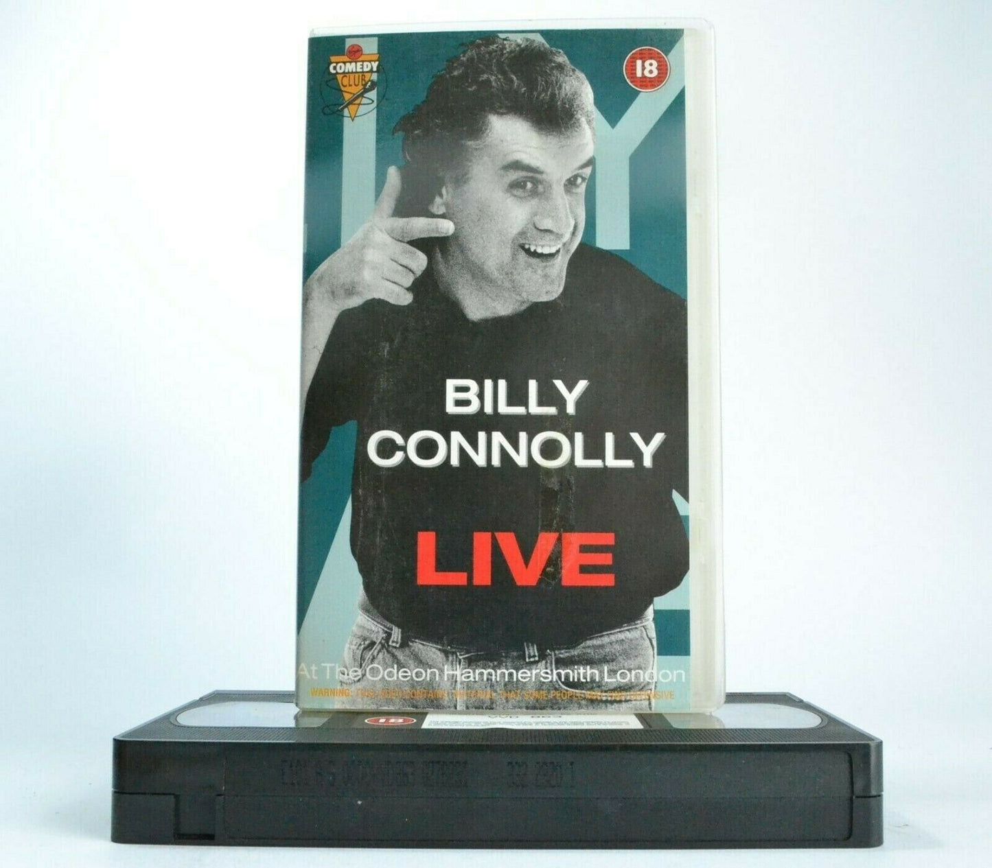 Billy Connolly: Live - (1991) Odeon Hammersmith/London - Stand-Up - Comedy - VHS-