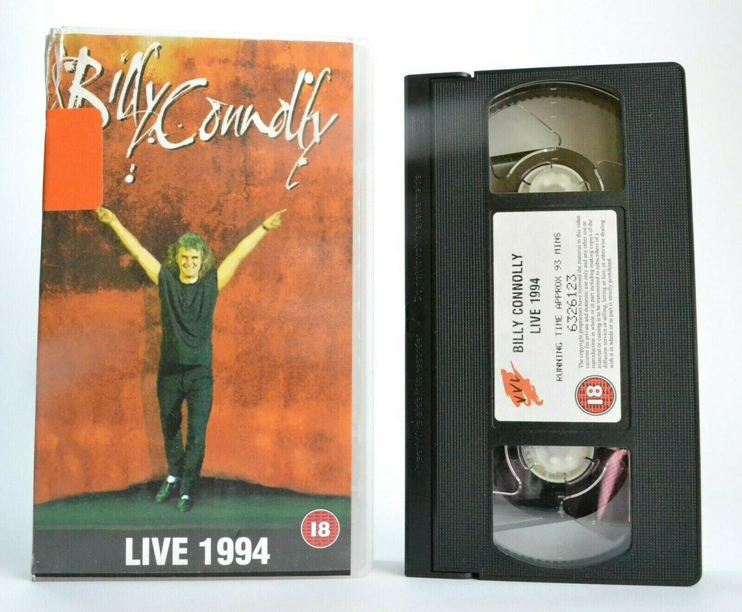 Billy Connolly: Live 1994 - Stand-Up Comedy - Hammersmith Apollo/London - VHS-