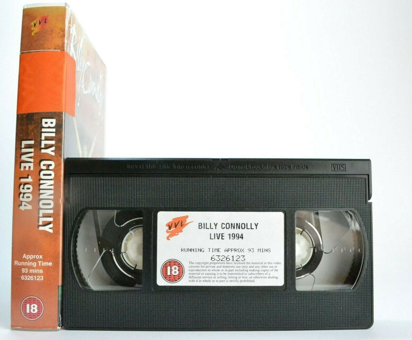 Billy Connolly: Live 1994 - Stand-Up Comedy - Hammersmith Apollo/London - VHS-