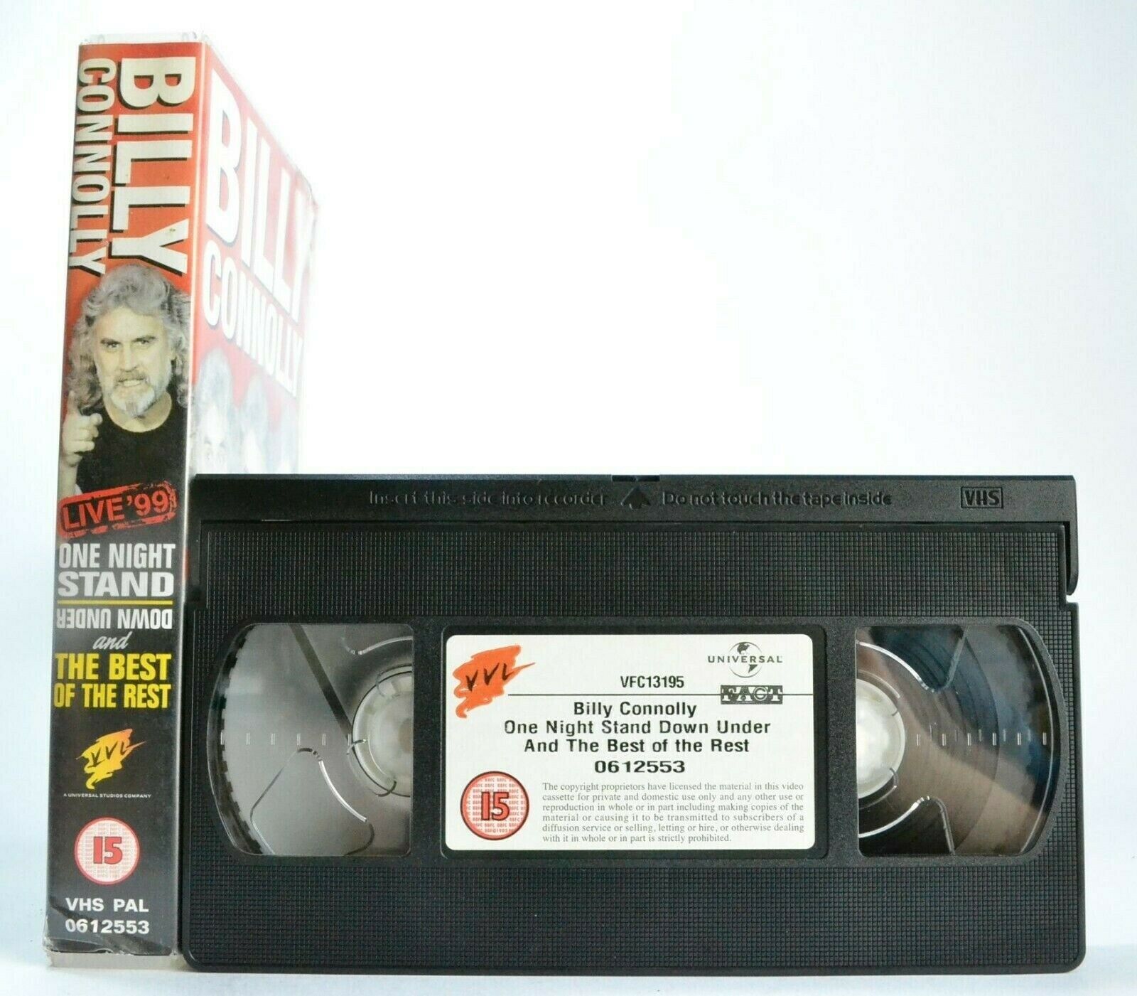 Billy Connolly Live'99: One Night Stand/Down Under - Stand-Up - Comedy - Pal VHS-