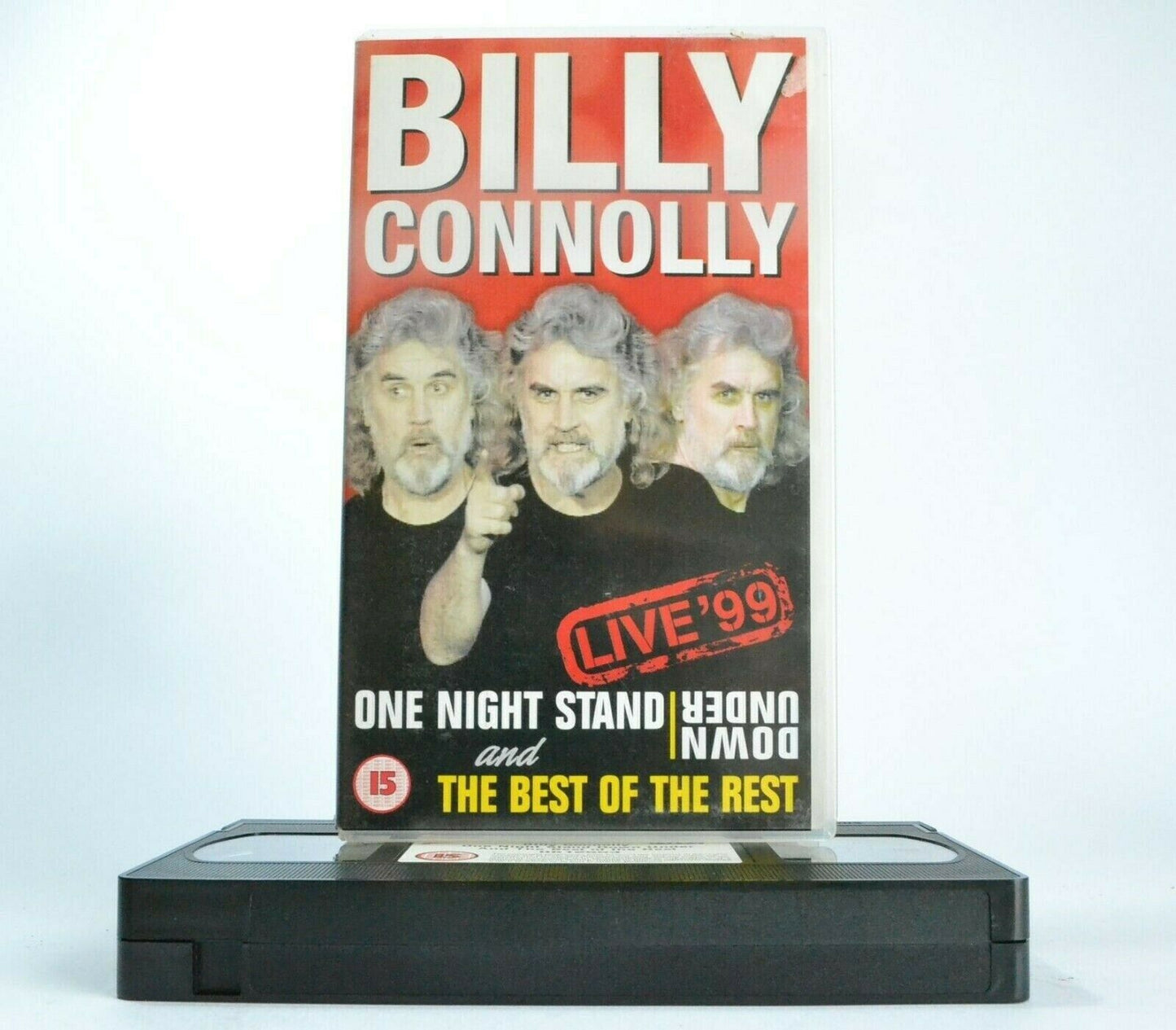 Billy Connolly Live'99: One Night Stand/Down Under - Stand-Up - Comedy - Pal VHS-