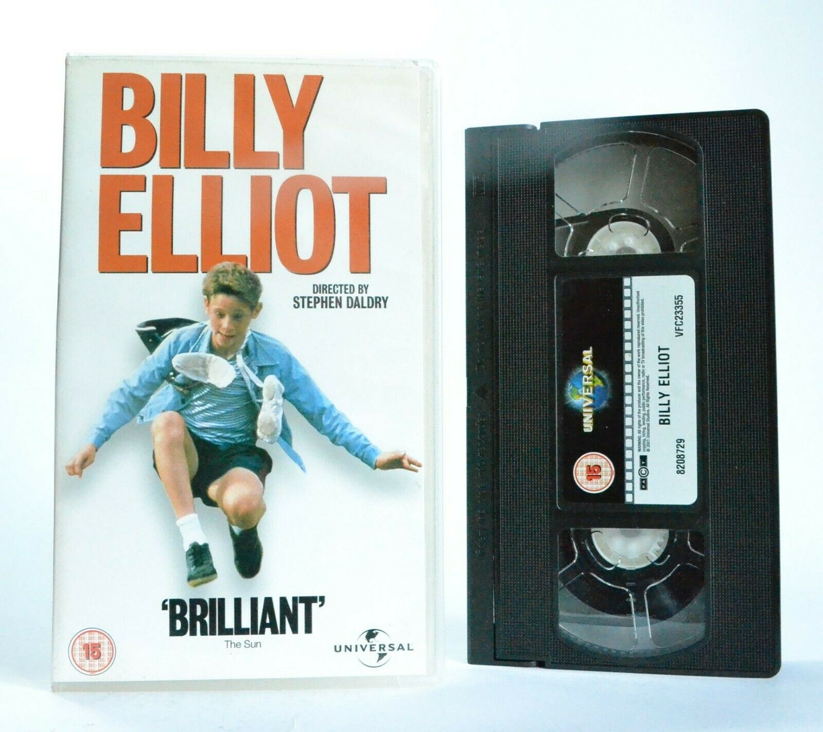 Billy Elliot: Hit Musical - Julie Walters - Gary Lewis - Jamie Bell - Pal VHS-