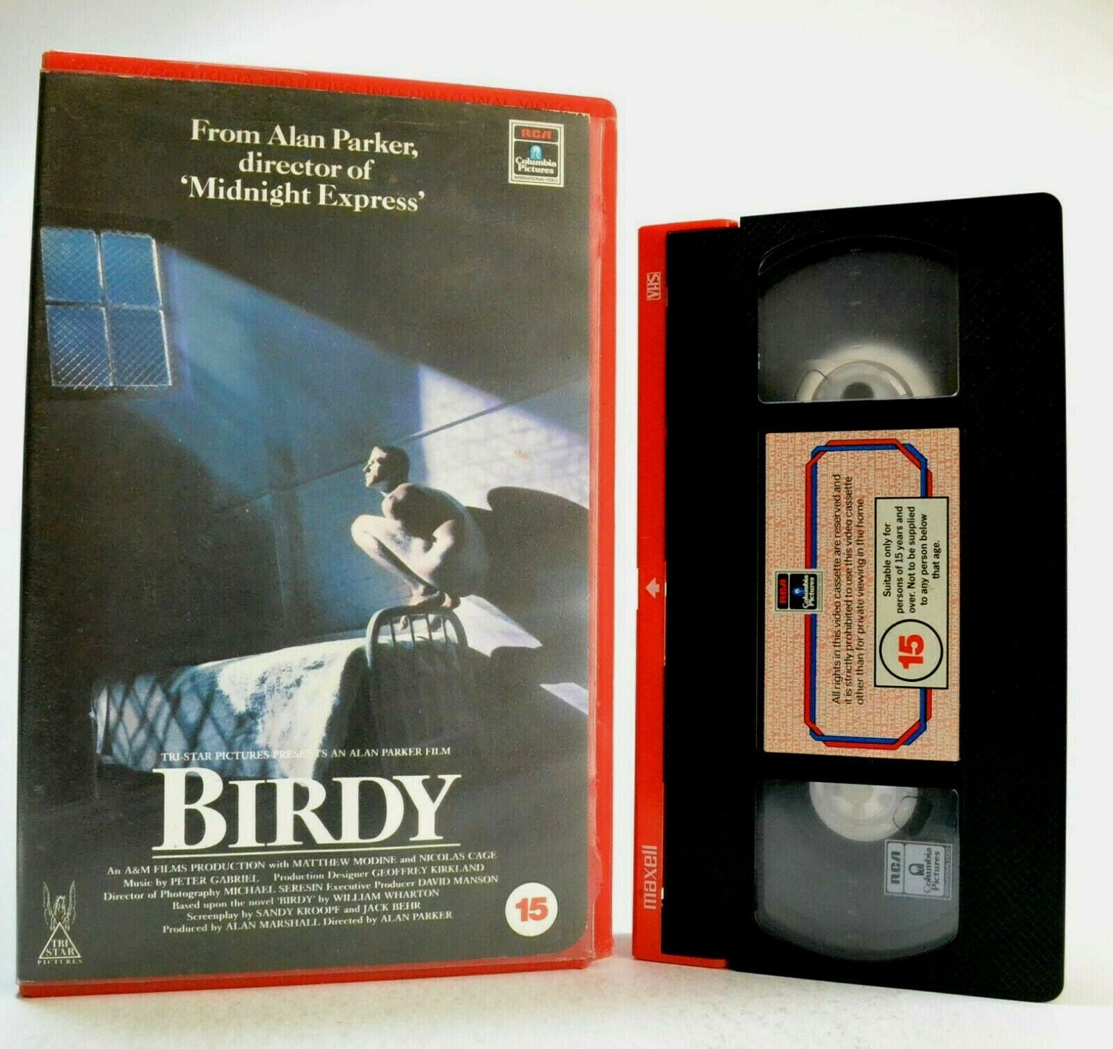 Birdy: Based On W.Wharton Novel - Drama (1984) - Large Box - Nicolas Cage - VHS-