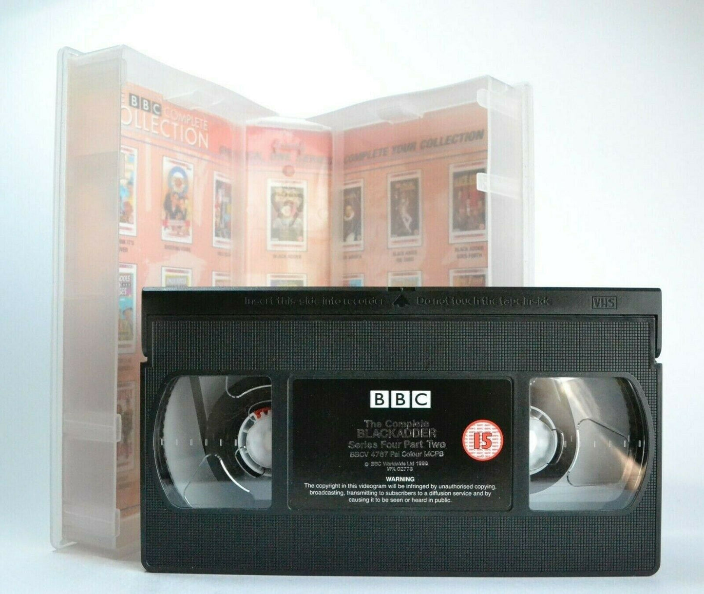 Black Adder: The Historic 4th Series - Comedy - R.Atkinson/H.Laurie - Pal VHS-