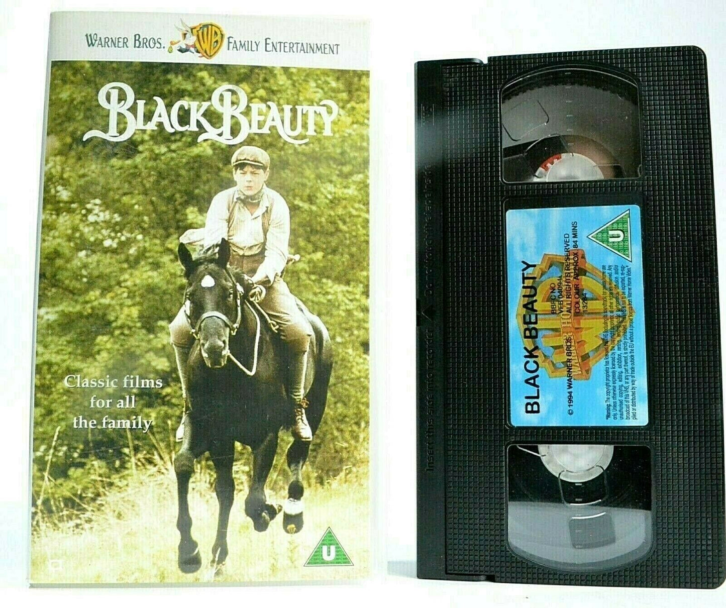 Black Beauty; [Anna Swell] - Family Adventure - Sean Bean - Children's - Pal VHS-