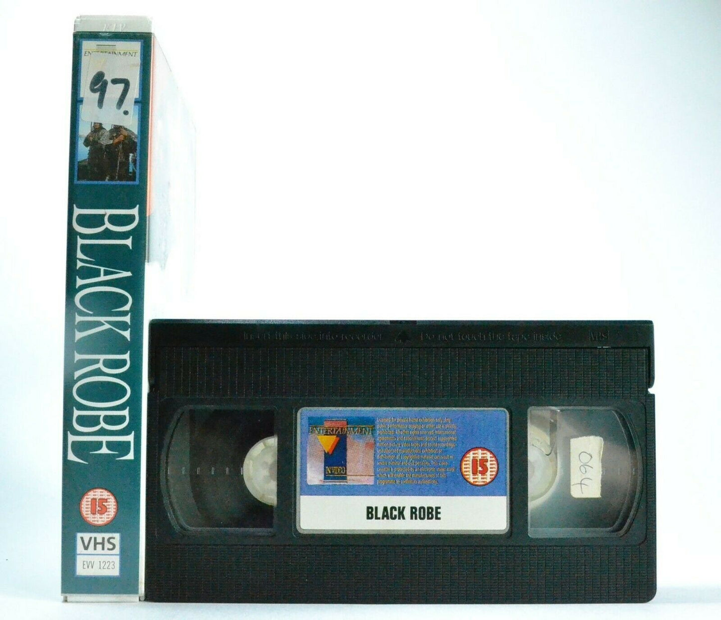 Black Robe (1991) - Based On Brian Moore Novel - Biographical Drama - Pal VHS-