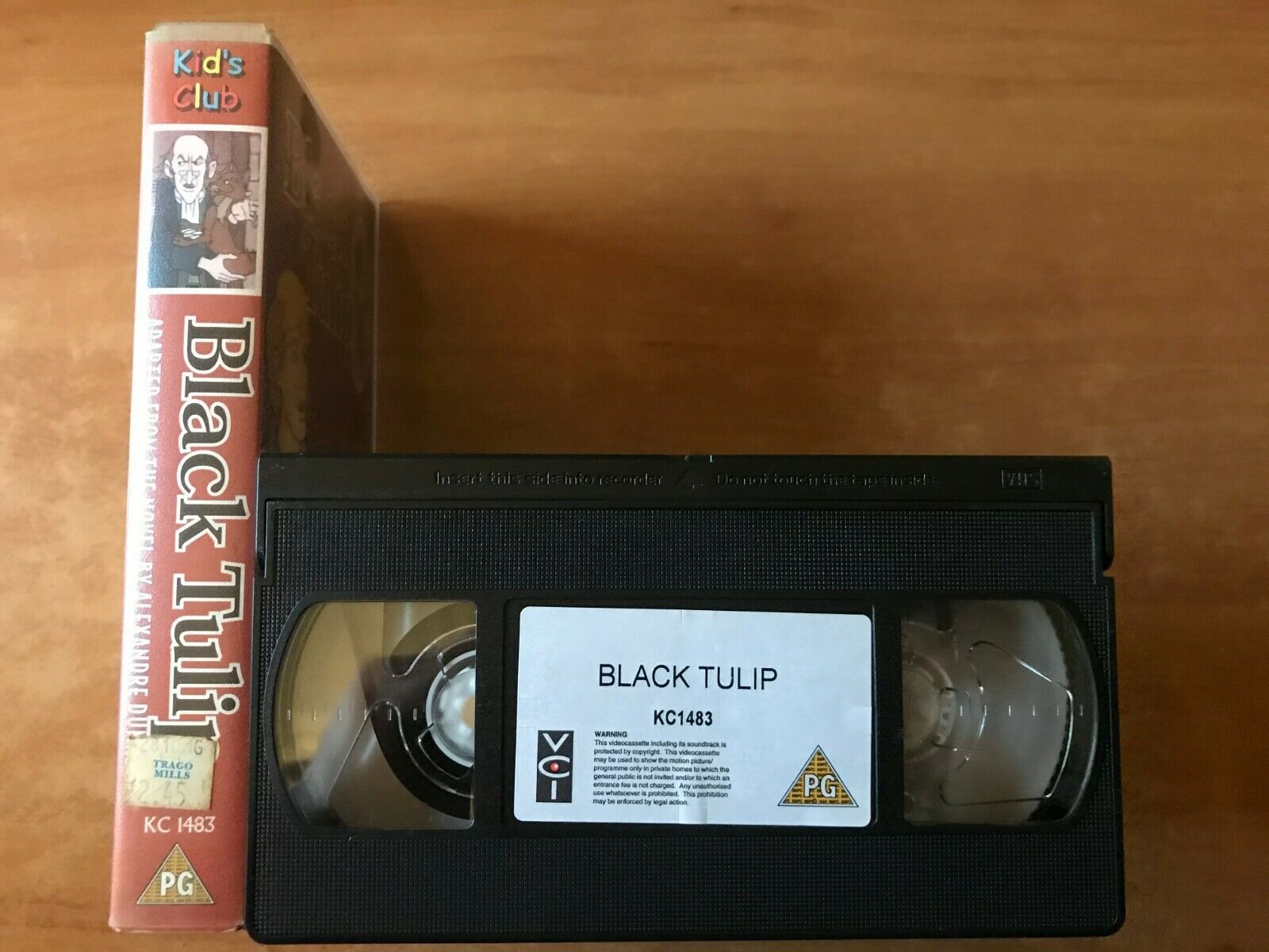 Black Tulip (1998); [Alexandre Dumas] Animated Adventures - Children's - Pal VHS-