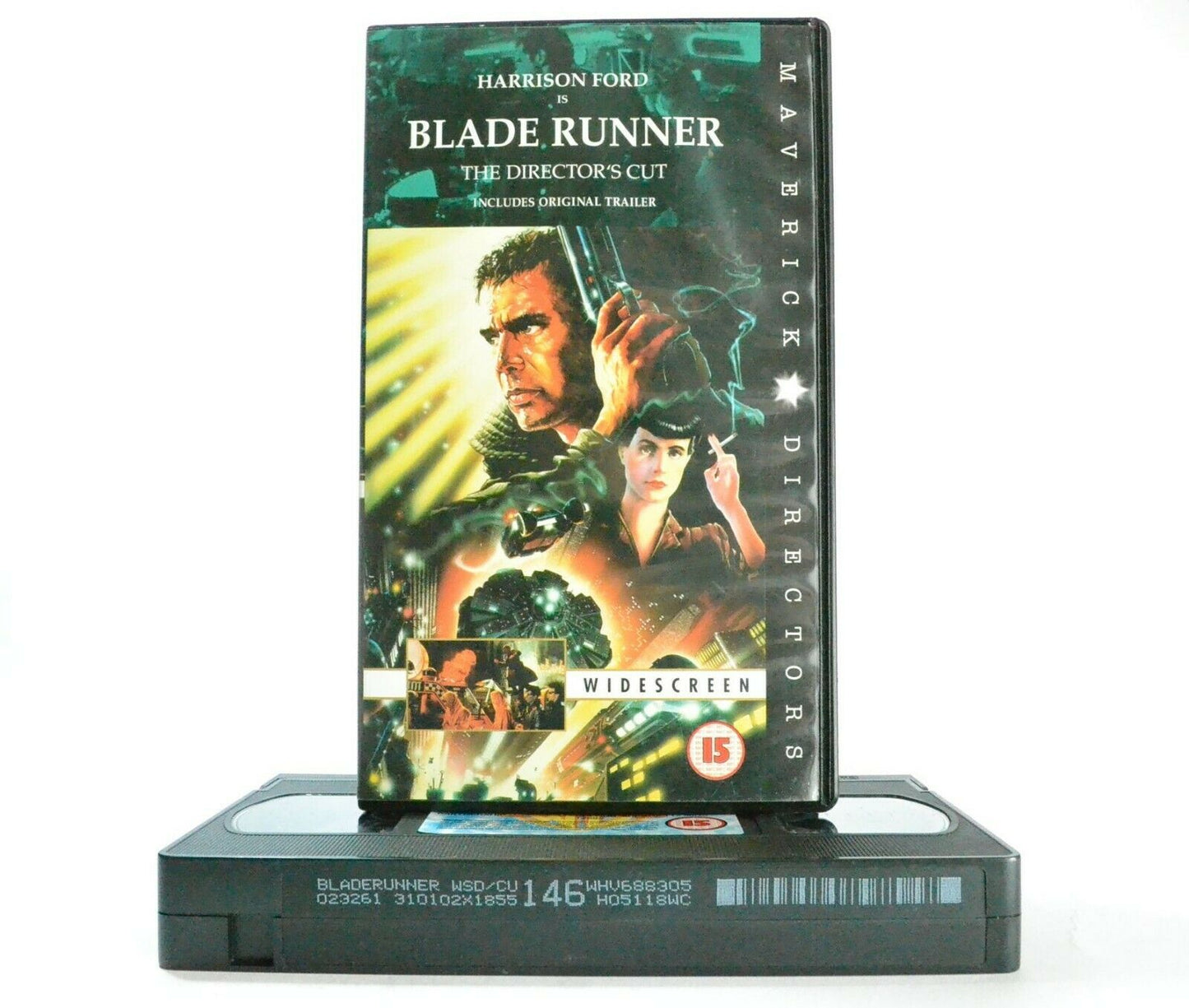 Blade Runner (1991): The Director's Cut [Widescreen] Sci-Fi Action - Pal VHS-