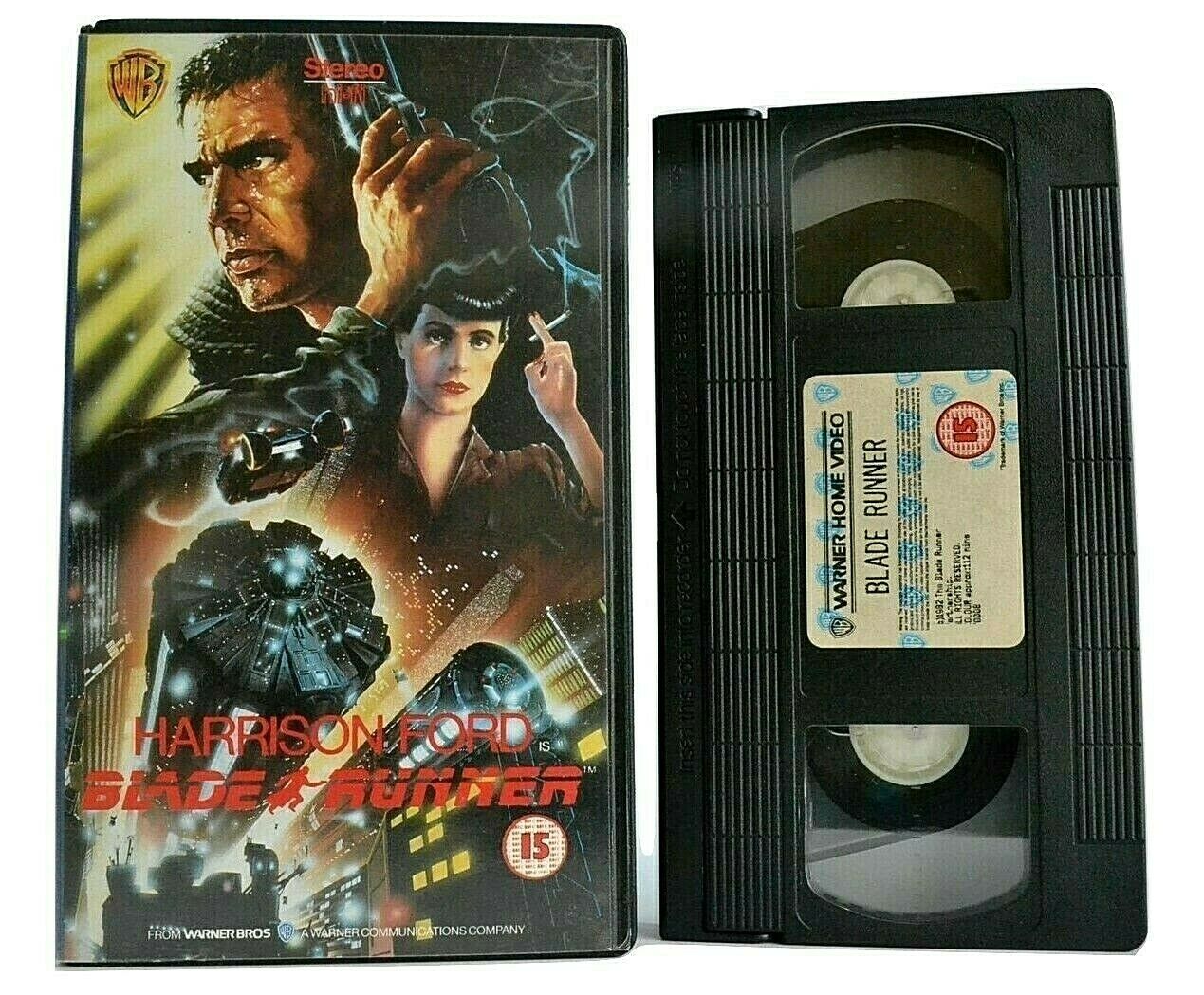 Blade Runner: Futuristic Android Action - Harrison Ford/Rutger Haurer - Pal VHS-