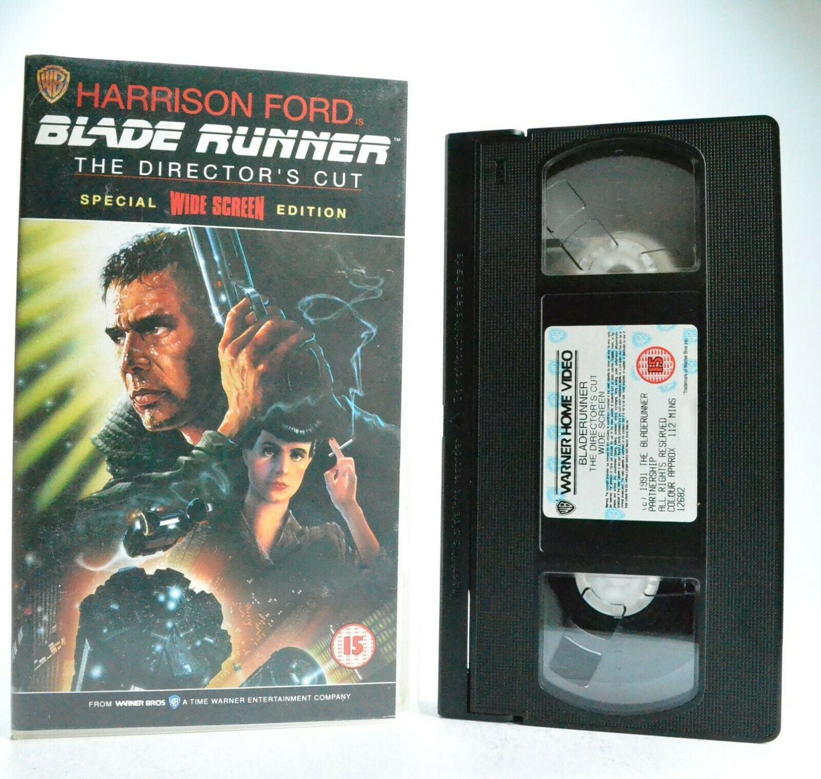 Blade Runner: The Director's Cut - (1982) Sci-Fi Classic - Widescreen - Pal VHS-