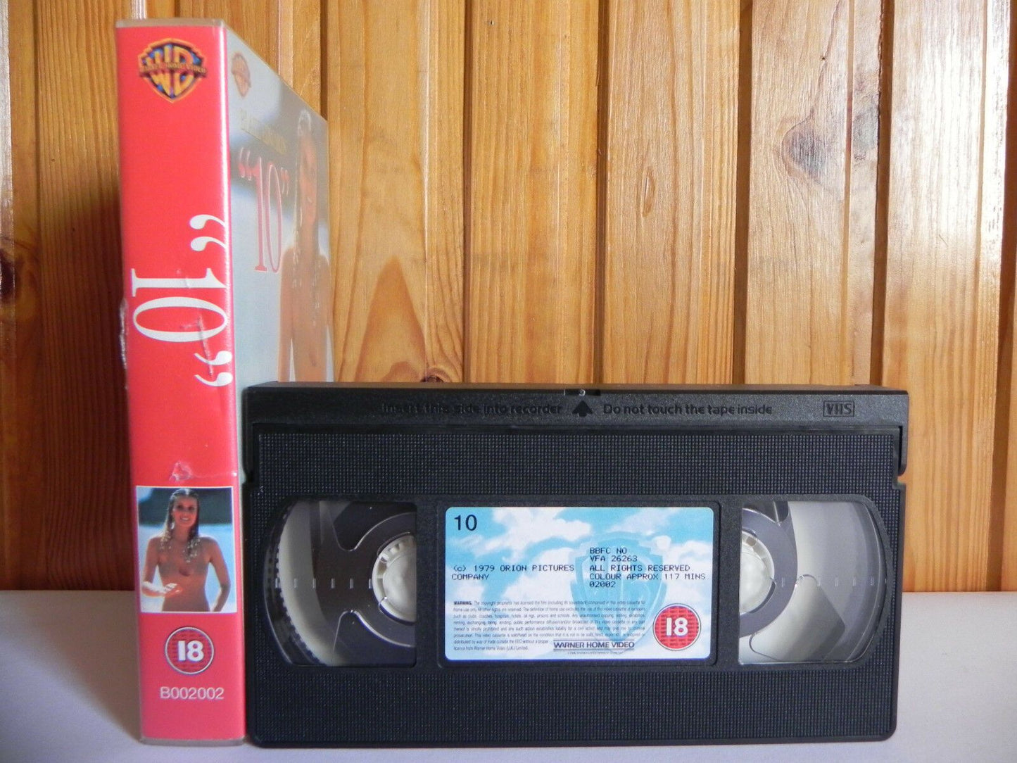 Blake Edwards' 10 - Warner Home - Comedy - Dudley Moore - Bo Derek - Pal VHS-