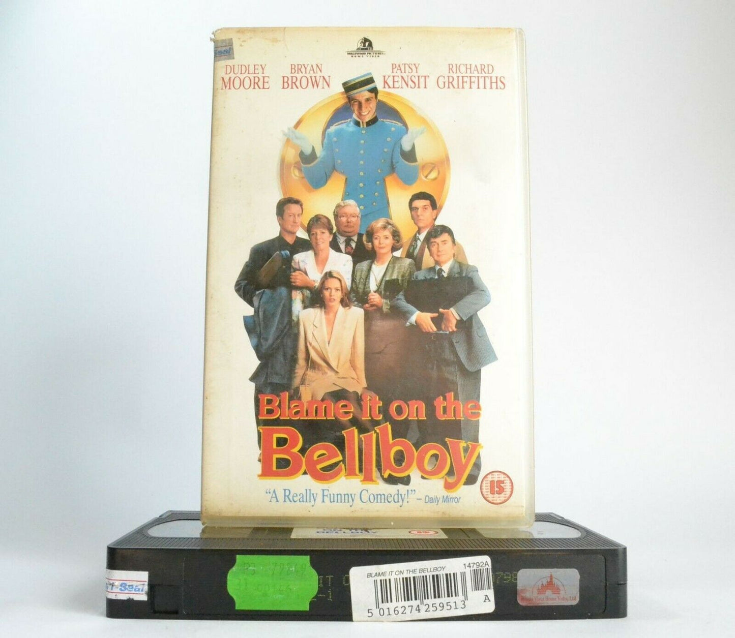 Blame It On The Bellboy (1992): Mistaken Identity Hysteria - Dudley Moore - OOP VHS-