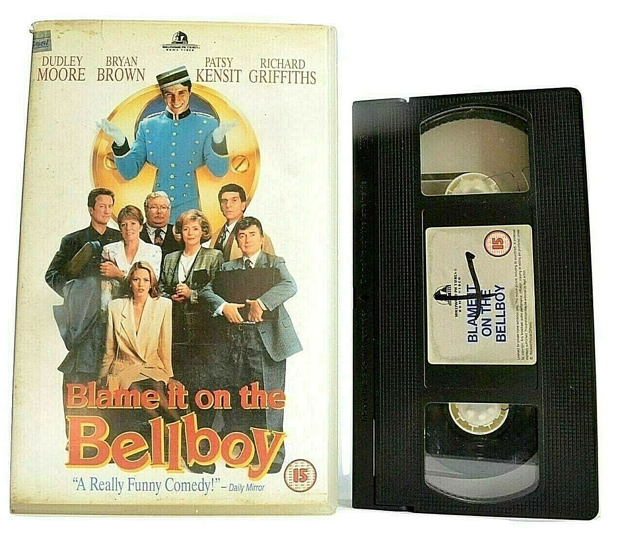 Blame It On The Bellboy (1992): Mistaken Identity Hysteria - Dudley Moore - OOP VHS-