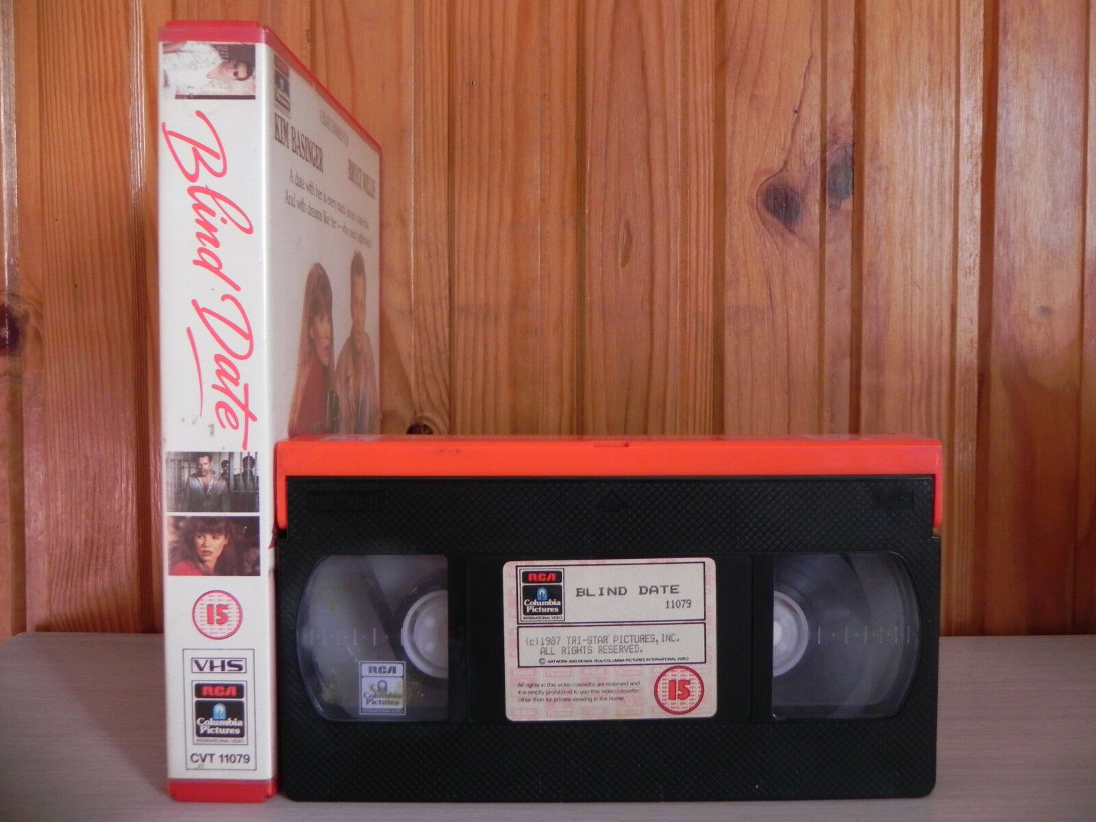 Blind Date - Big Box - Bruce Willis - Basinger - 1987 - RCA Original - Pal VHS-