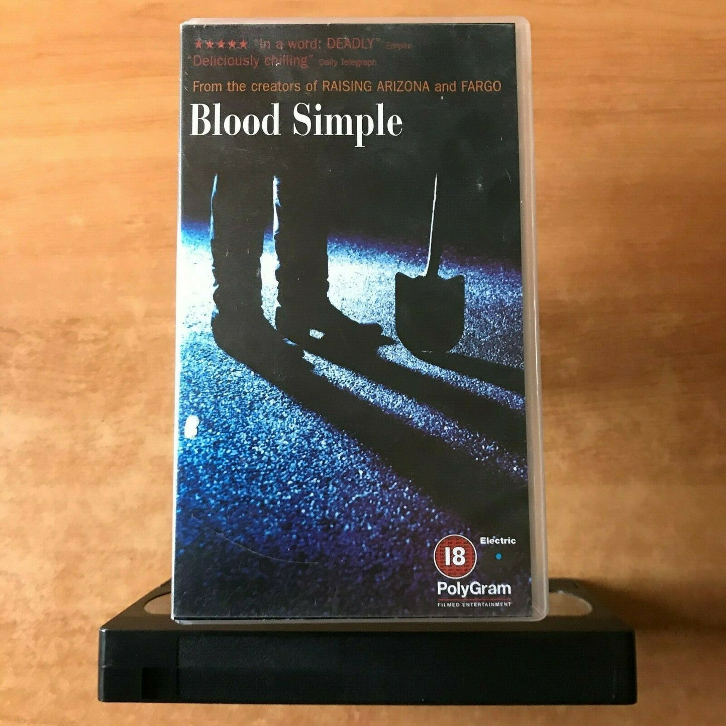 Blood Simple (1984) [Coen Brothers] Crime Thriller - Frances McDormand - Pal VHS-