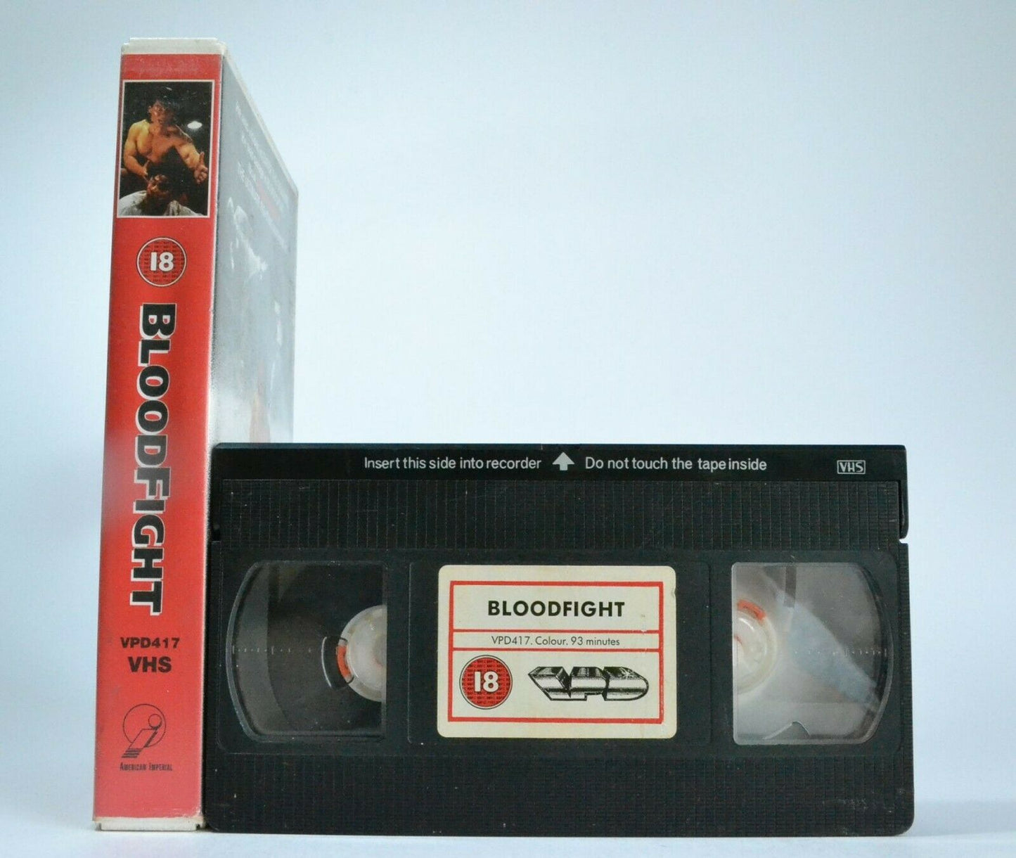 Bloodfight: AKA "FinalFight" (1989) - Bolo Yeung - VPD Martial Arts Video - VHS-