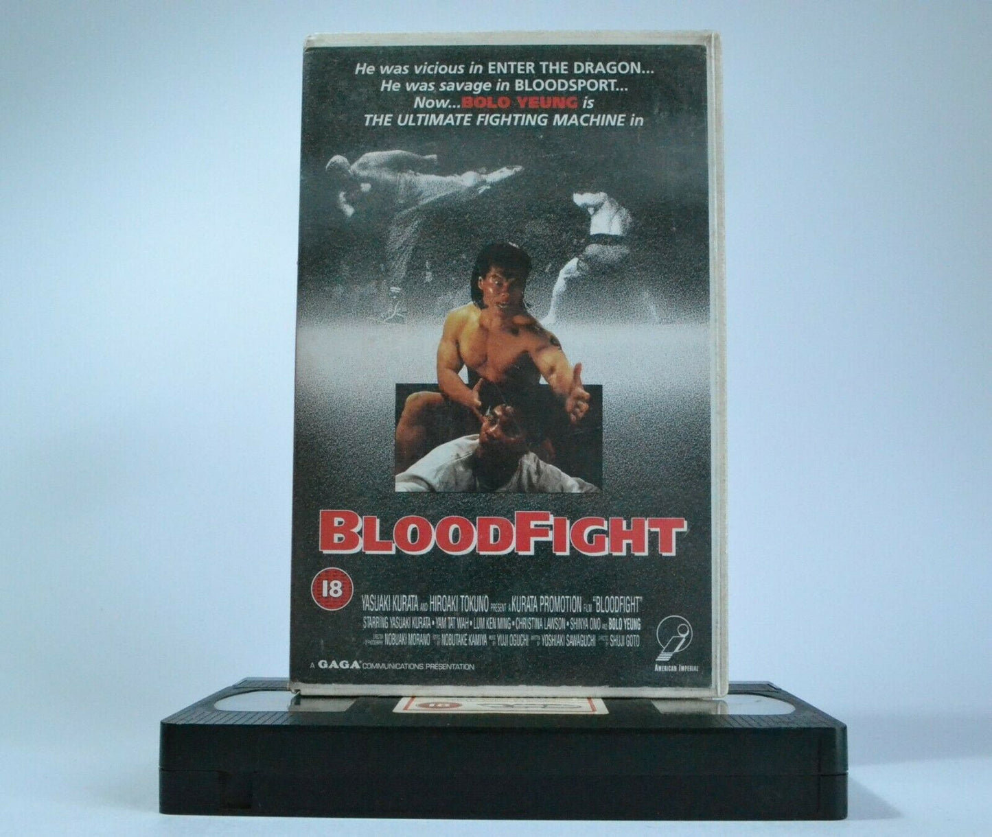 Bloodfight: AKA "FinalFight" (1989) - Bolo Yeung - VPD Martial Arts Video - VHS-