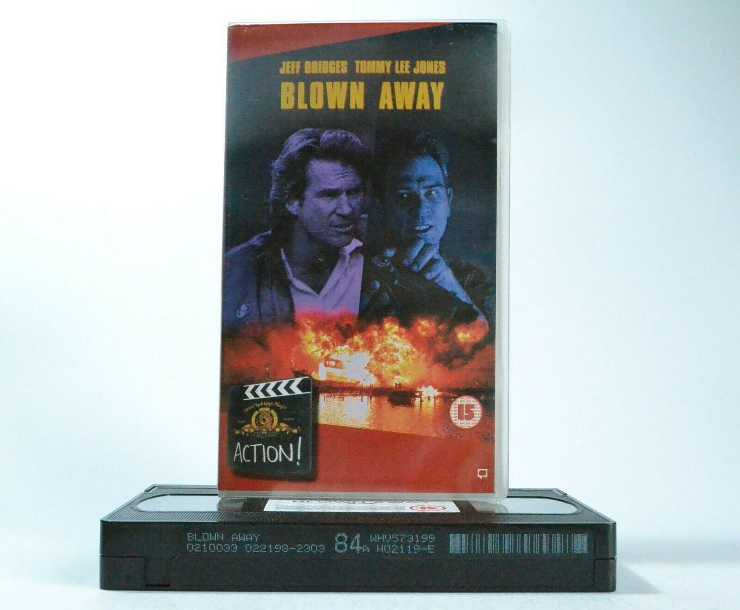 Blown Away (1994) - Action Thriller - Jeff Bridges/Tommy Lee Jones- Pal VHS-