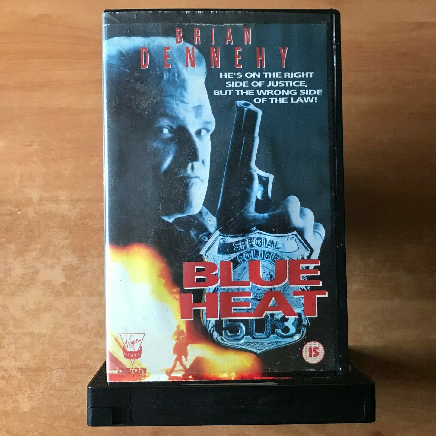 Blue Heat (1990); [20/20 Vision] Big Box - Crime Action - Brian Dennehy - VHS-