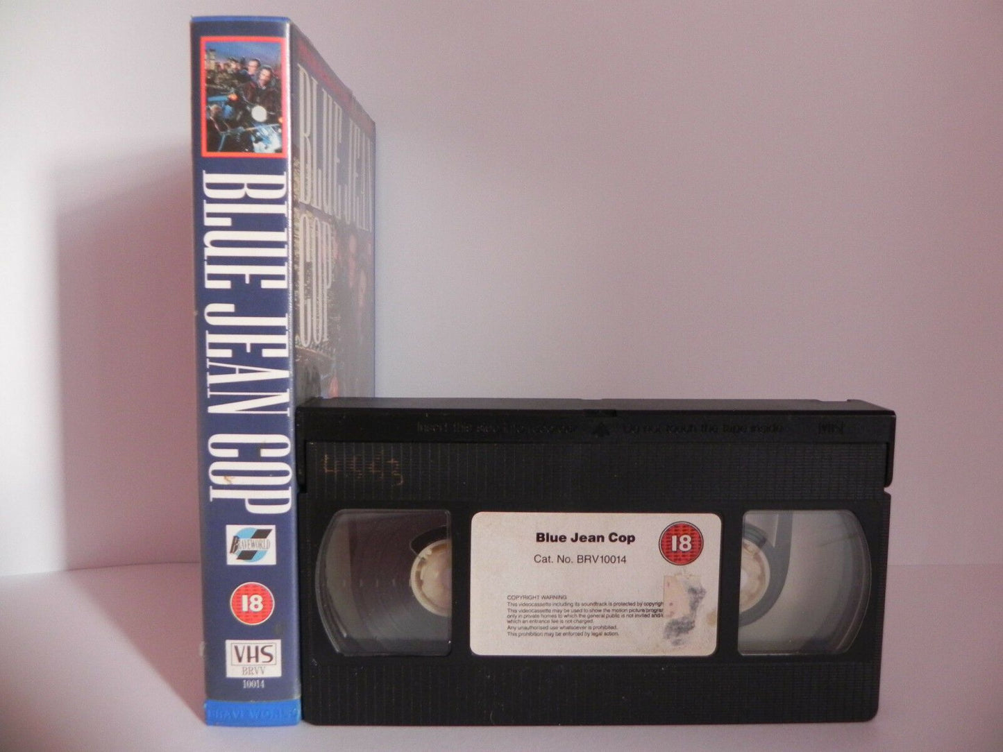 Blue Jean Cop - Peter (Robocop) Weller - Big Box - Ex-Rental Video - 10014 - VHS-