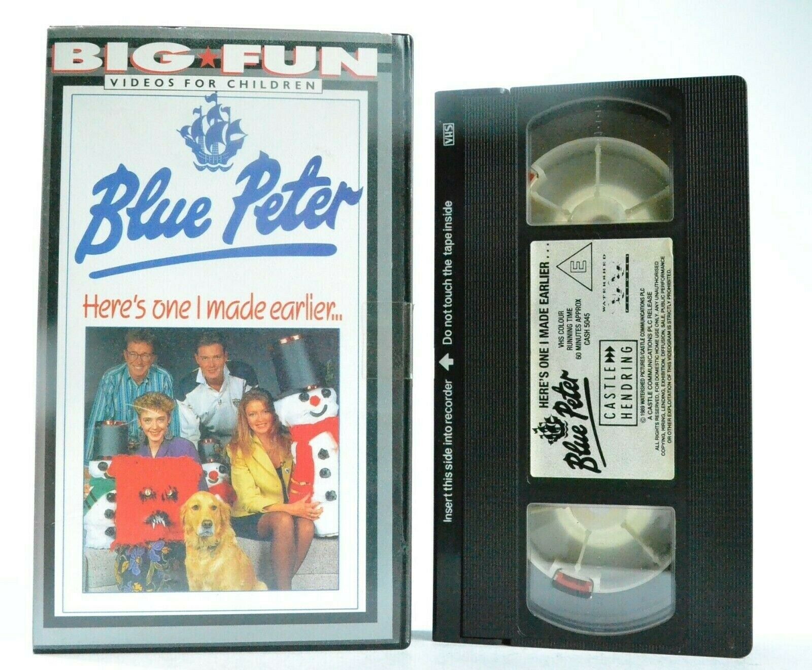 Blue Peter: Here's One I Made Earlier - British Children's Programme - Pal VHS-