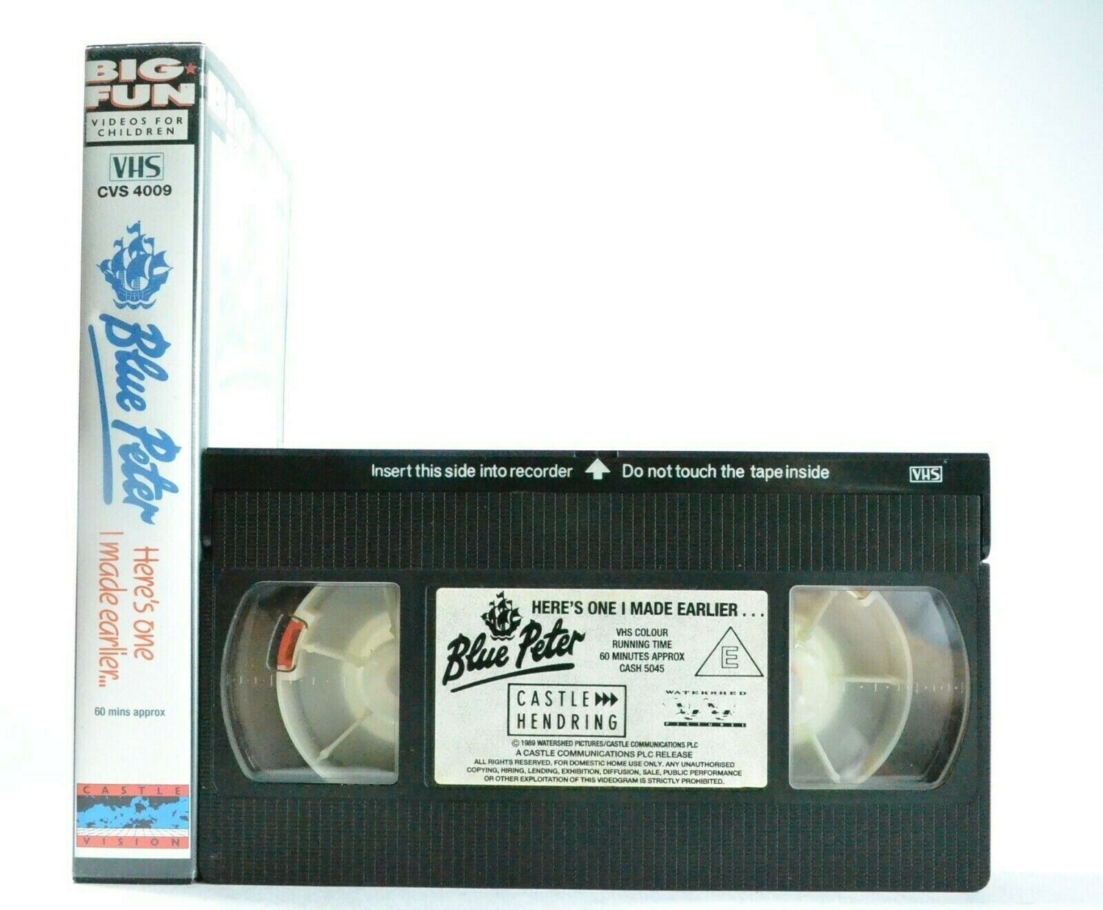 Blue Peter: Here's One I Made Earlier - British Children's Programme - Pal VHS-