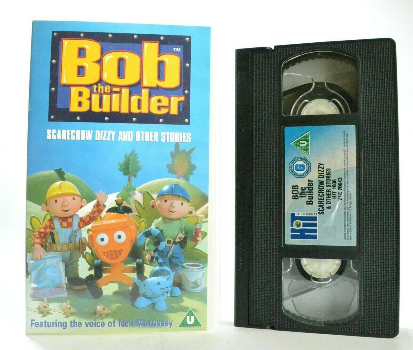 Bob The Builder: Scarecrow Dizzy And Other Stories - Educational - Kids - VHS-