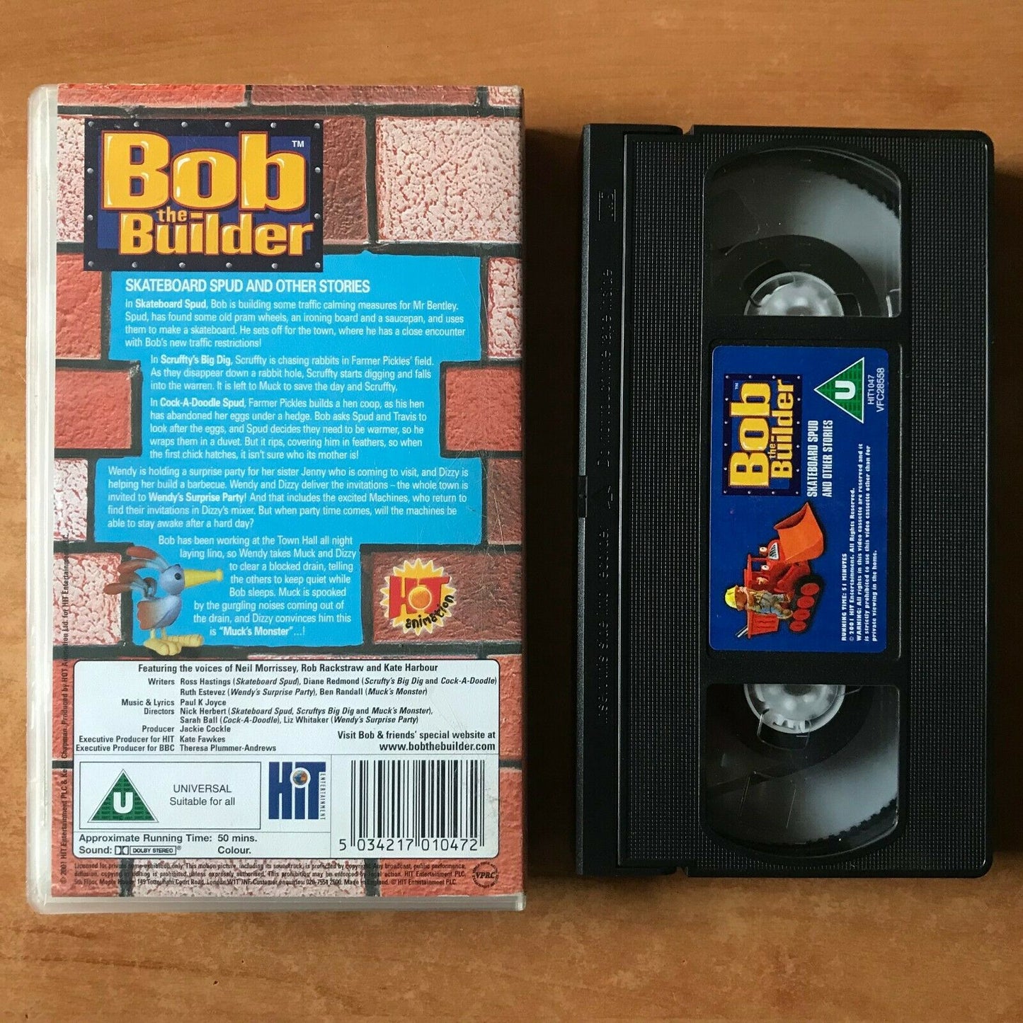 Bob The Builder: Skateboard Spud; [Neil Morrissey] Animated - Children's - VHS-