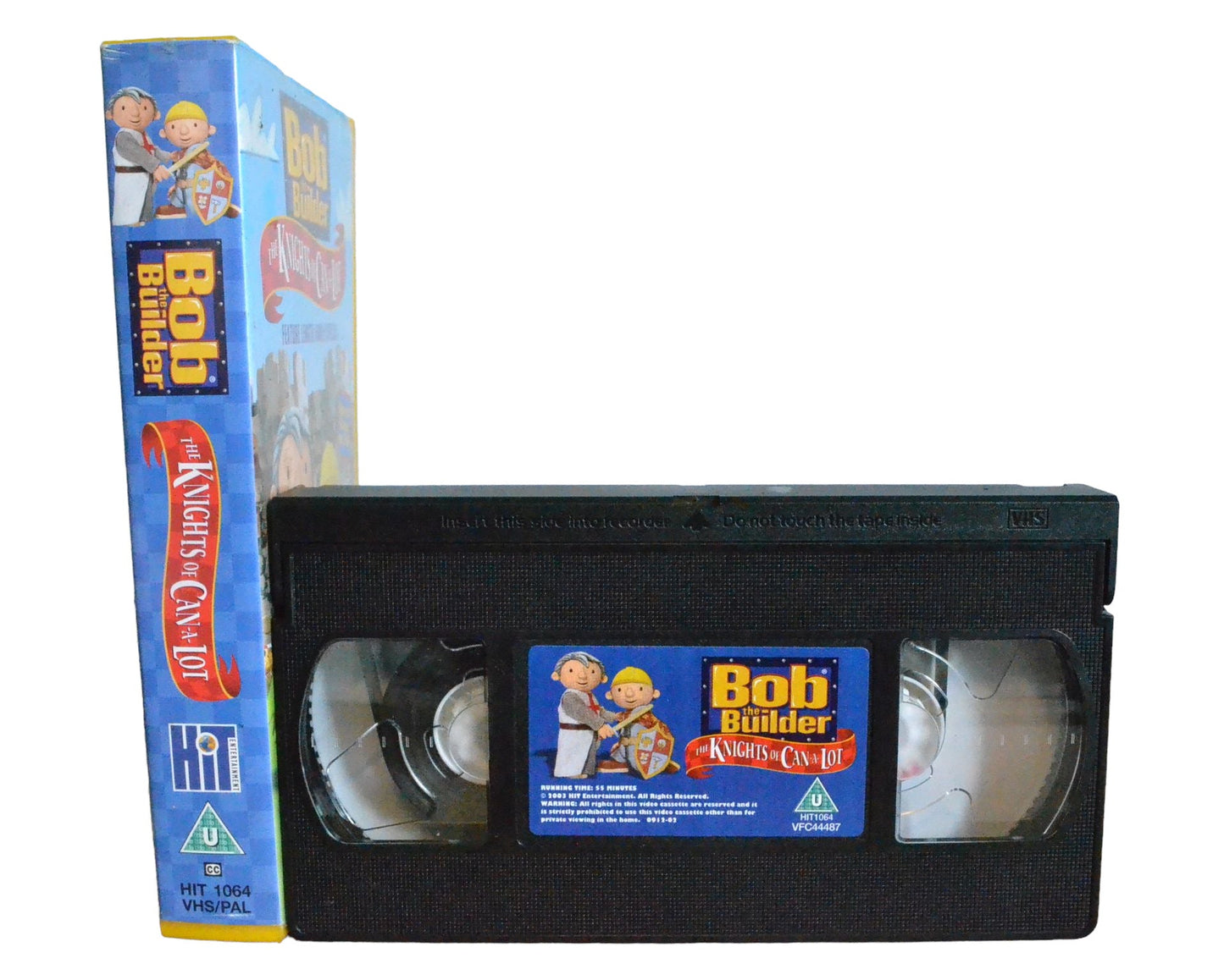 Bob The Builder : The Knights of Can-A-Lot - Hit Entertainment - HIT1064 - Children - Pal - VHS-