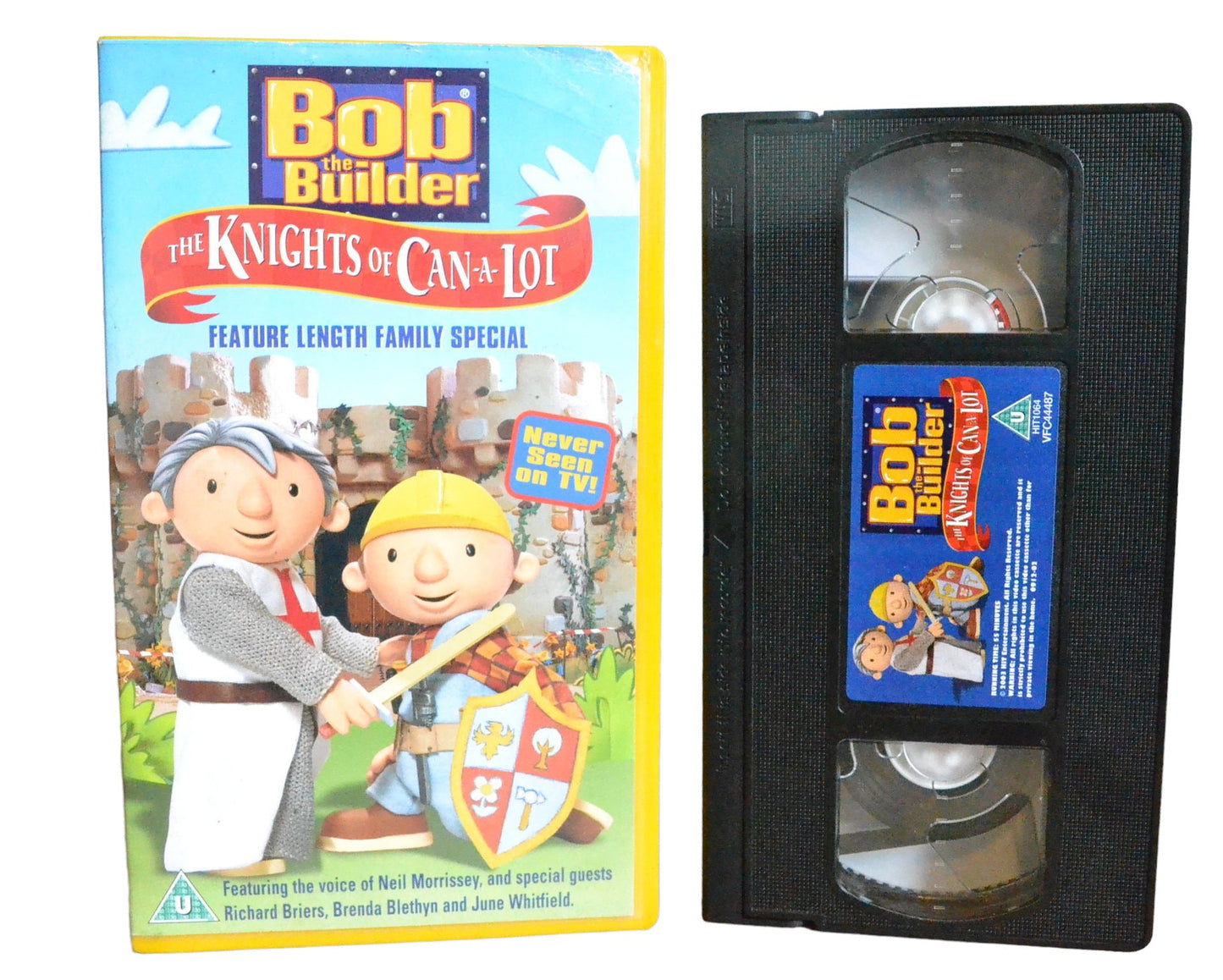 Bob The Builder : The Knights of Can-A-Lot - Hit Entertainment - HIT1064 - Children - Pal - VHS-