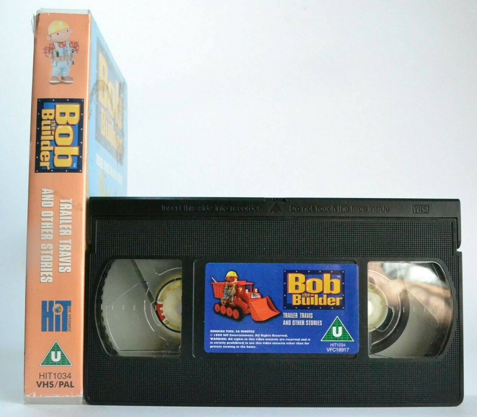 Bob The Builder: Trailer Travis And Other Stories - Animated - Children's - VHS-