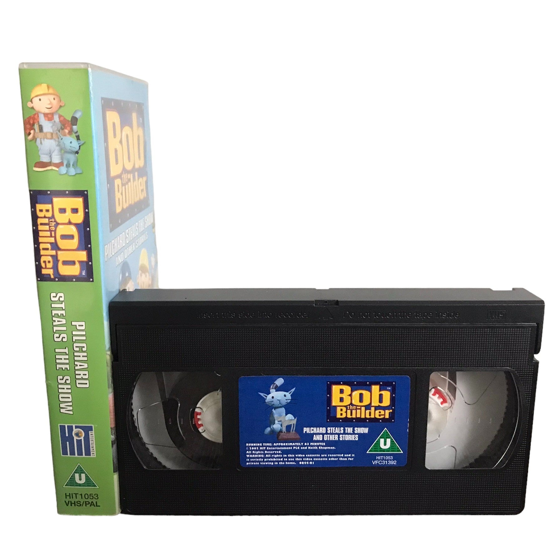 Bob the Builder - Pilchard Steals The Show - Neil Morrissey - Hit Entertainmet - Childrens - Pal - VHS-