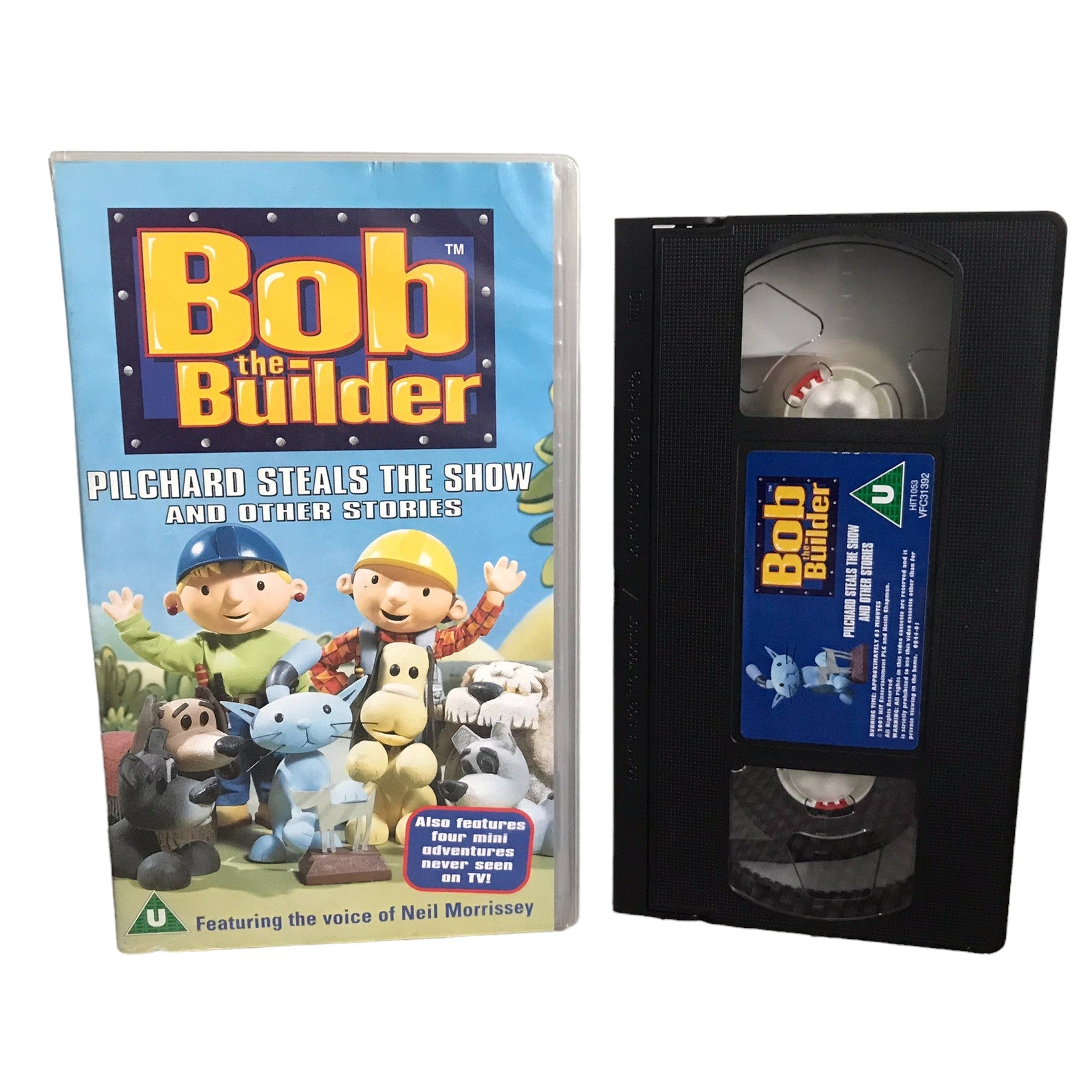 Bob the Builder - Pilchard Steals The Show - Neil Morrissey - Hit Entertainmet - Childrens - Pal - VHS-