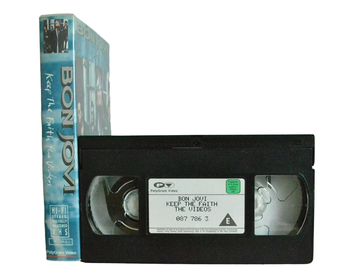 Bon Jovi Keep The Faith The Videos - Jon Bon Jovi - PolyGram Video - Music - Pal VHS-