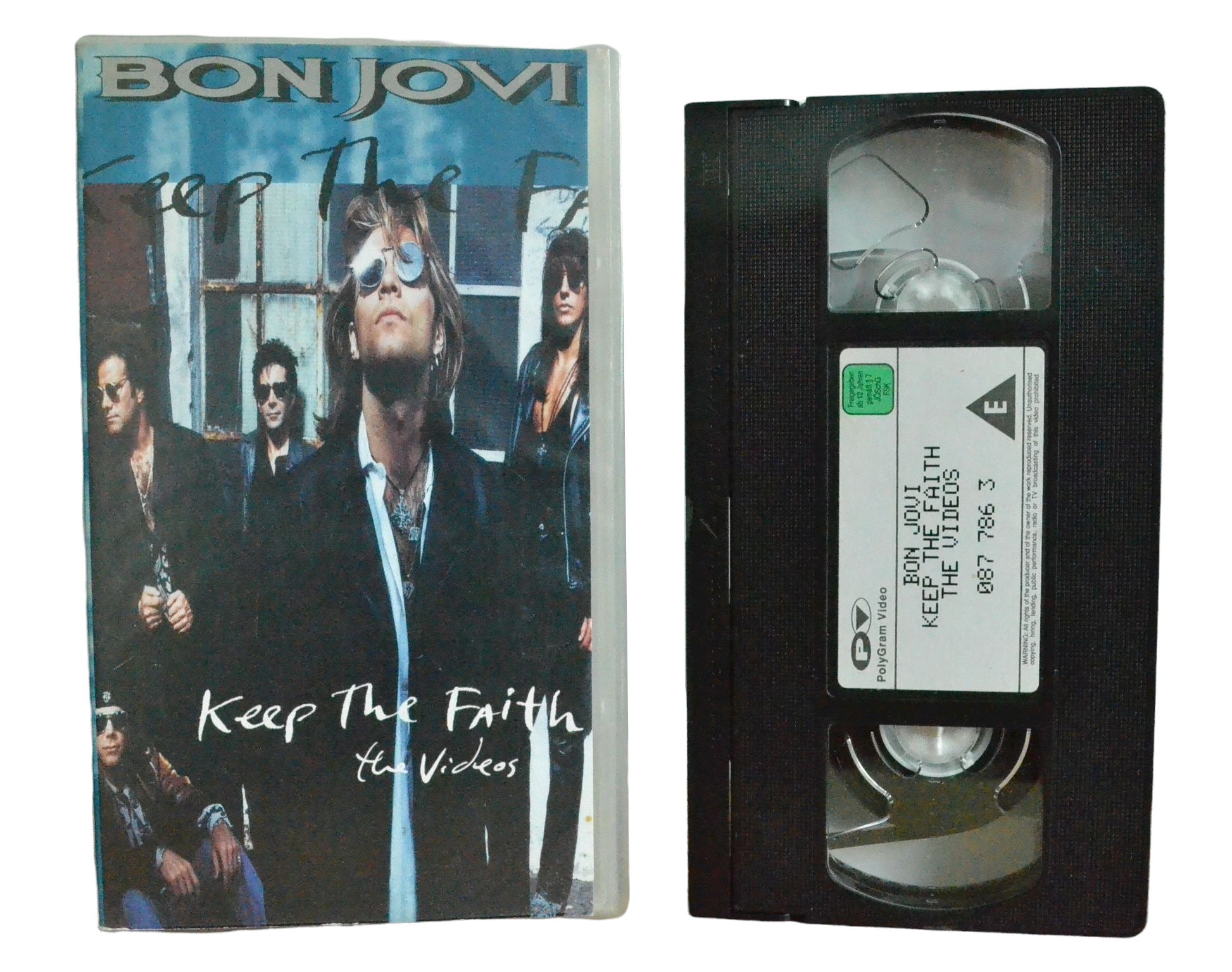 Bon Jovi Keep The Faith The Videos - Jon Bon Jovi - PolyGram Video - Music - Pal VHS-