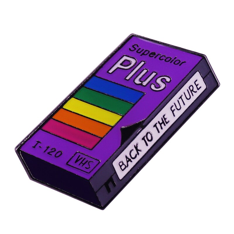 Bonus Enamel Pin - Bring VHS Back To The Future-VIDEO SHOP-