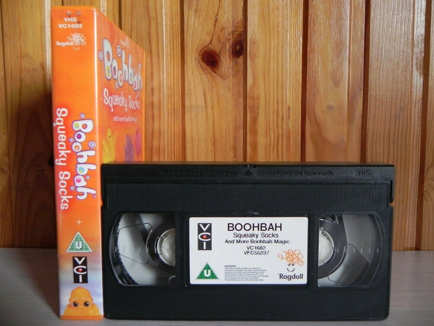 Boobah: Squeaky Socks - 3 Episodes - Animated - Educational - Children's - VHS-