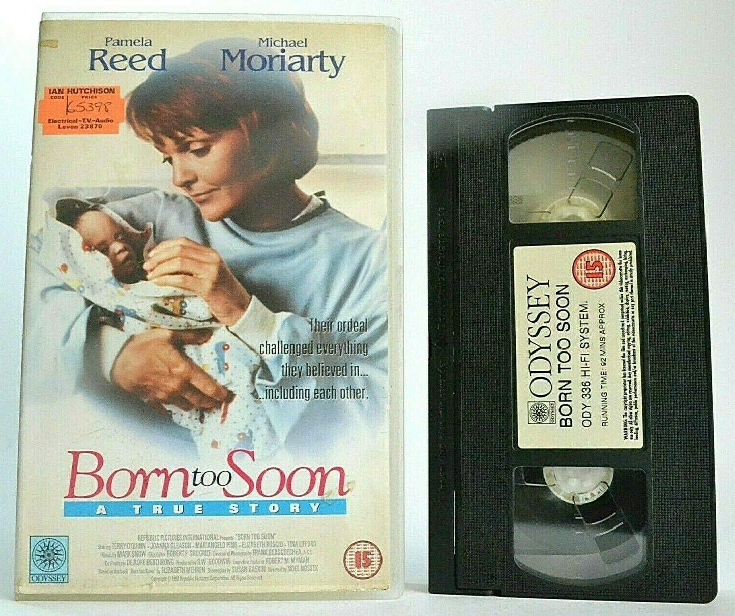 Born Too Soon (Odyssey): True Story - (1993) TV Movie - Drama - Large Box - VHS-