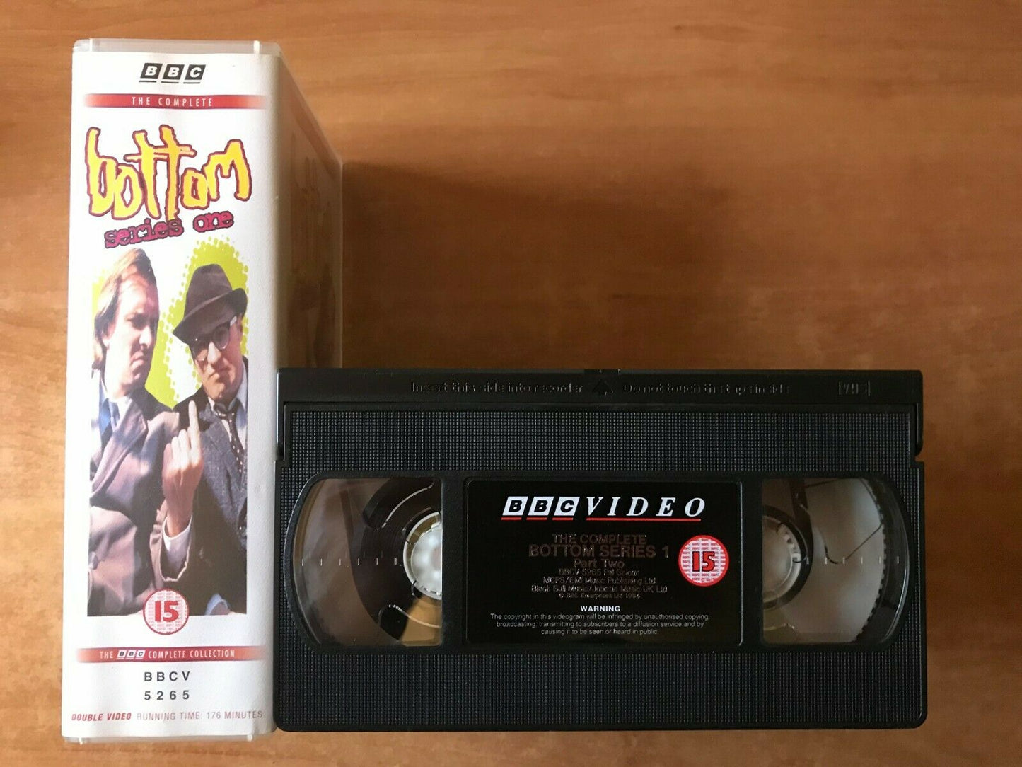 Bottom (Series 1): Apocalypse - BBC Series - Comedy - Adrian Edmondson - Pal VHS-