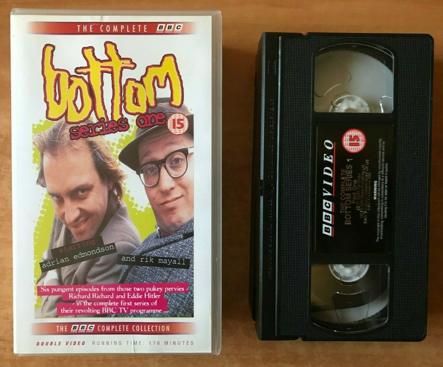 Bottom (Series 1): Apocalypse - BBC Series - Comedy - Adrian Edmondson - Pal VHS-