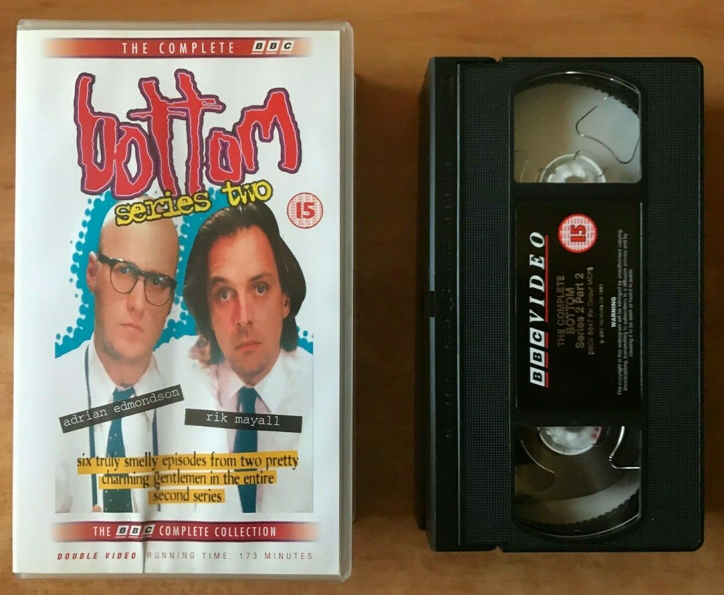 Bottom (Series 2): Culture - BBC Series - Comedy - Adrian Edmondson - Pal VHS-