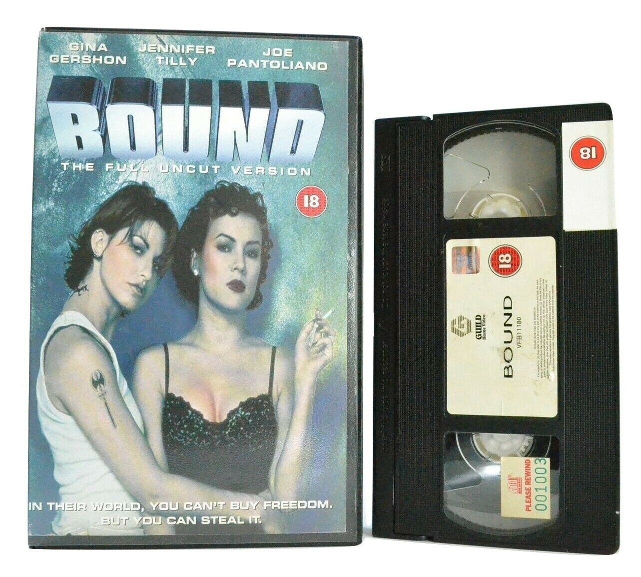 Bound; [Wachowski Brothers Debut]: Neo Noir Thriller - Large Box <Uncut> - VHS-