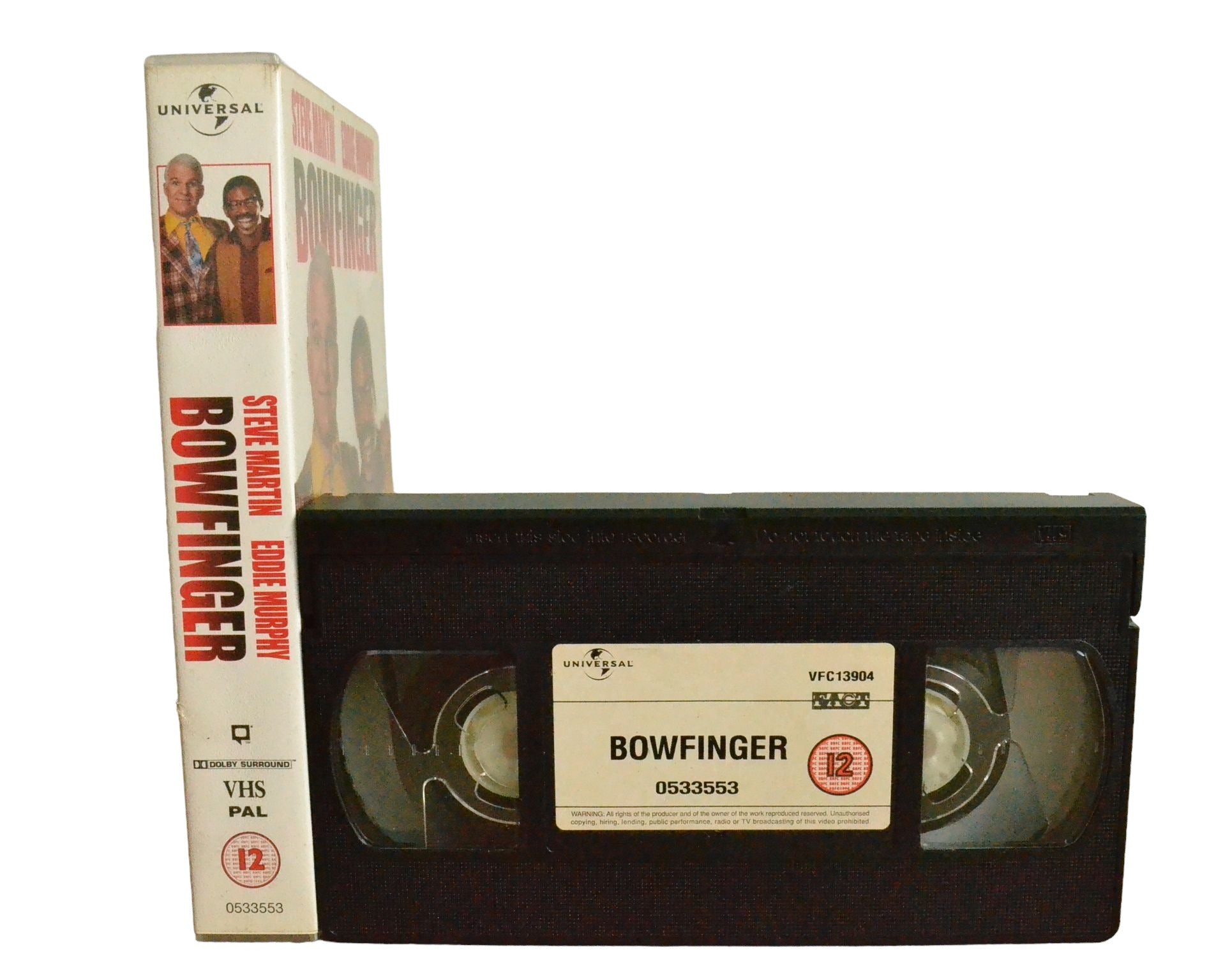 Bowfinger (The Con Is On) - Steve Martin - Universal - VFC13904 - Comedy - Pal - VHS-