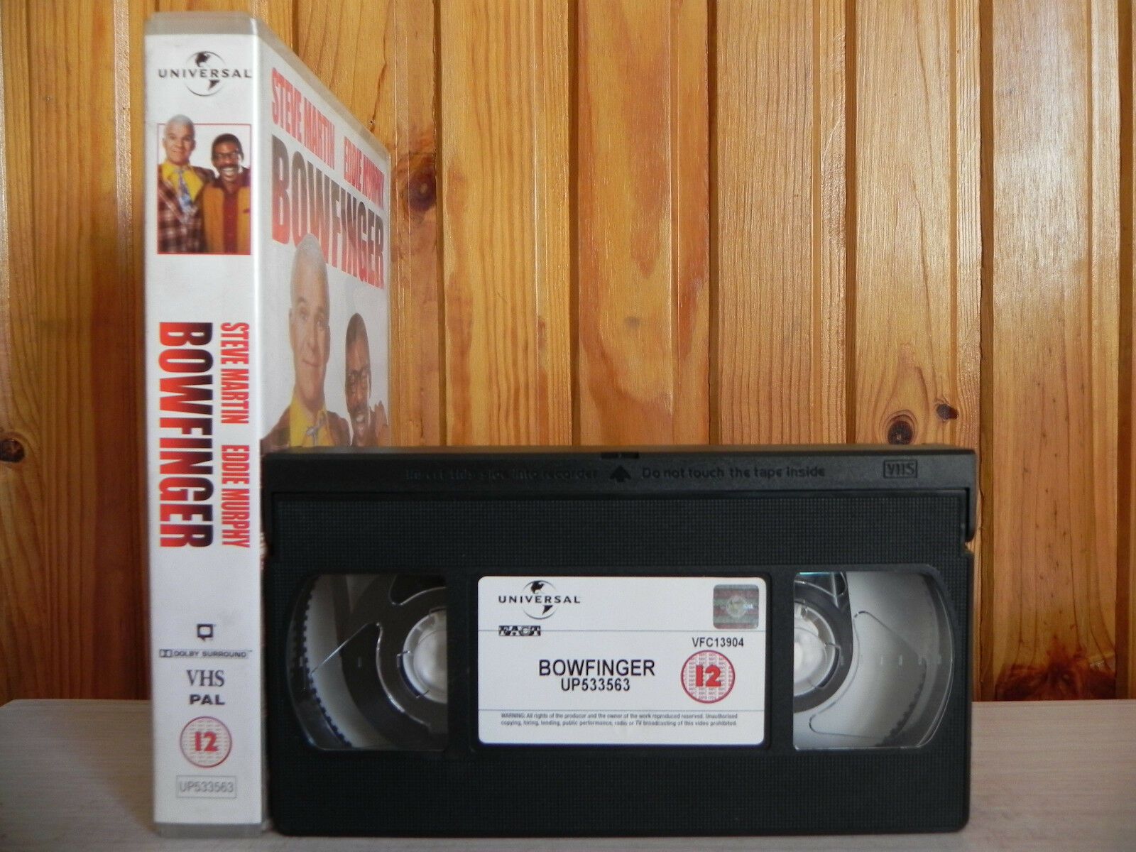 Bowfinger - Universal - Comedy - Steve Martin - Eddie Murphy - Pal VHS-