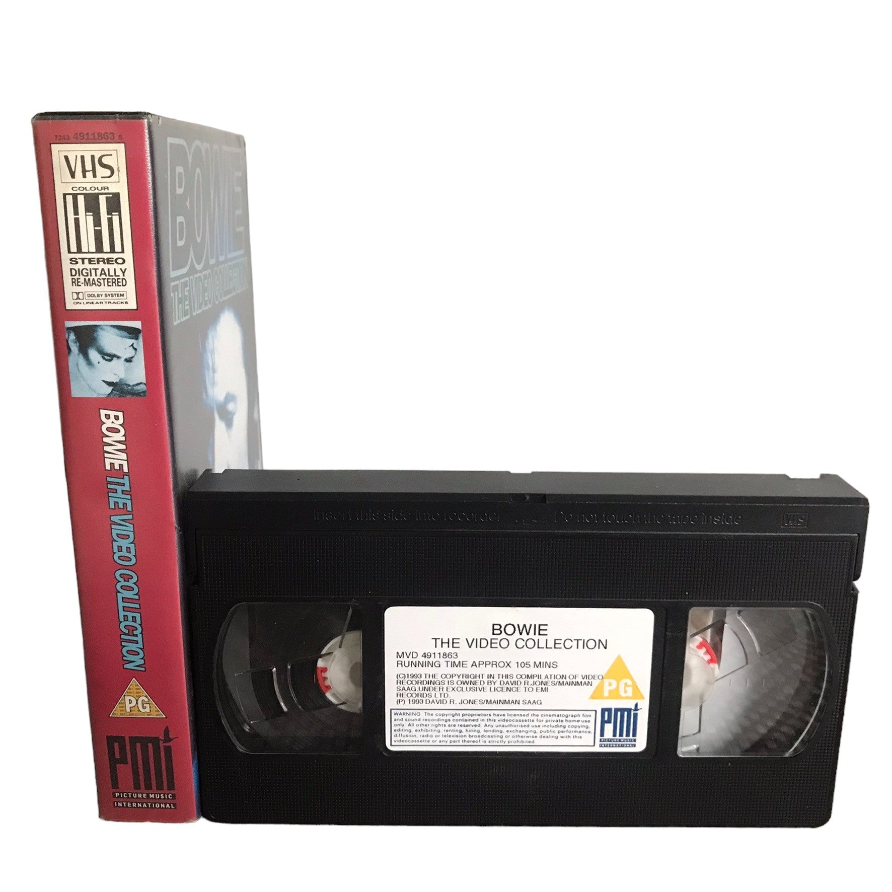 Bowie The Video Collection - Steven Berkoff - PMI - Music - Pal - VHS-