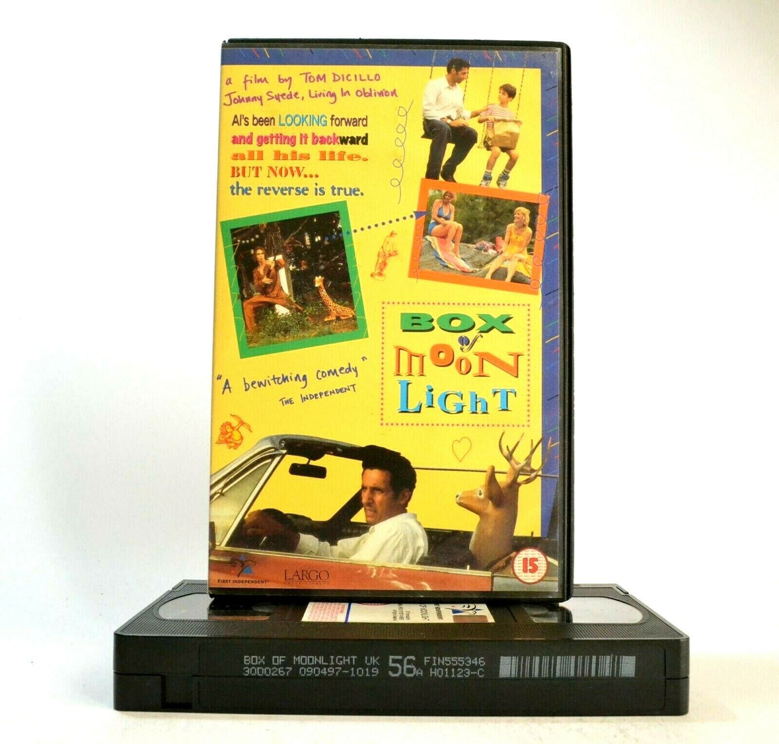 Box Of Moon Light: Alternative Indie Arthouse Gem - Large Box - J.Turturro - VHS-