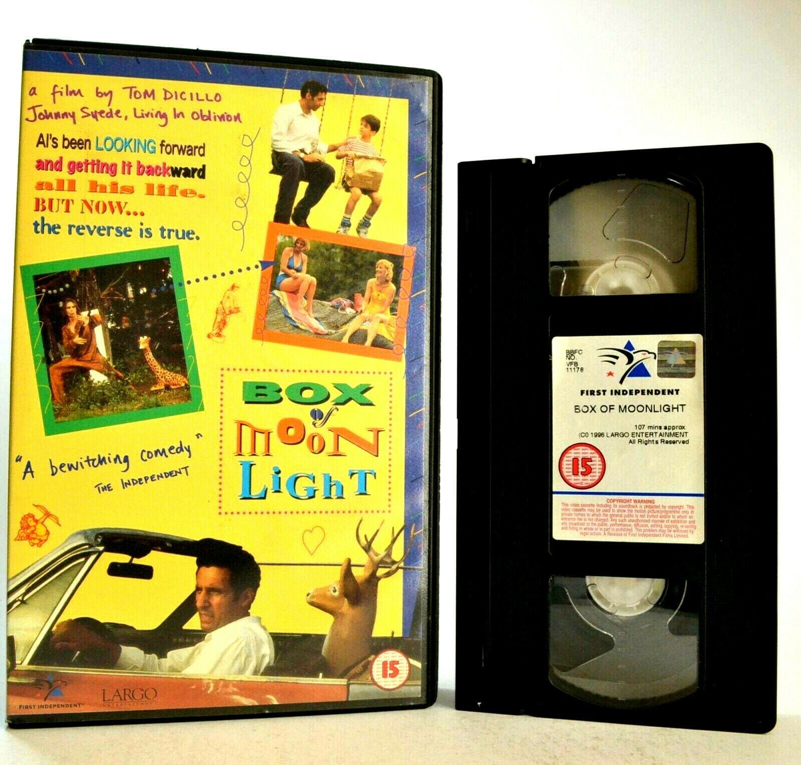 Box Of Moon Light: Alternative Indie Arthouse Gem - Large Box - J.Turturro - VHS-